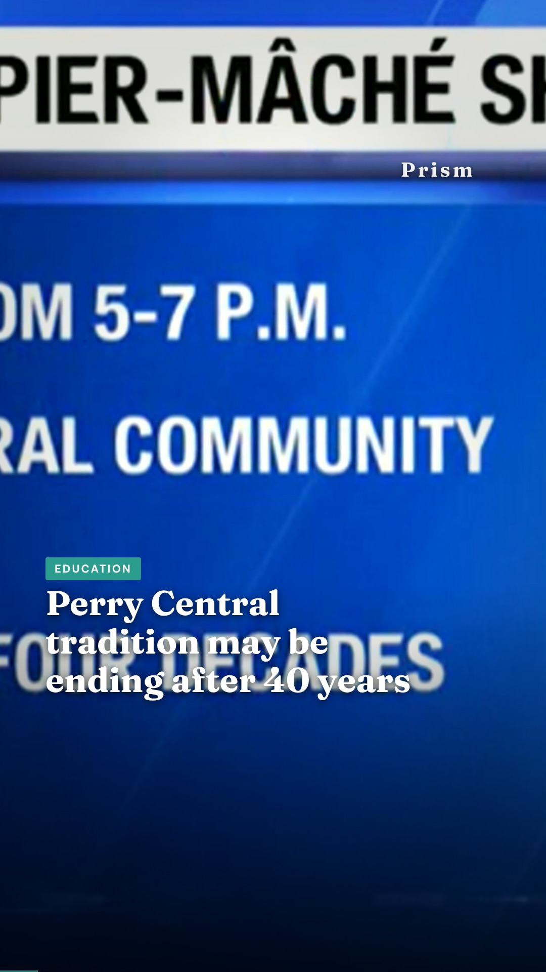 Perry Central tradition may be ending after 40 years