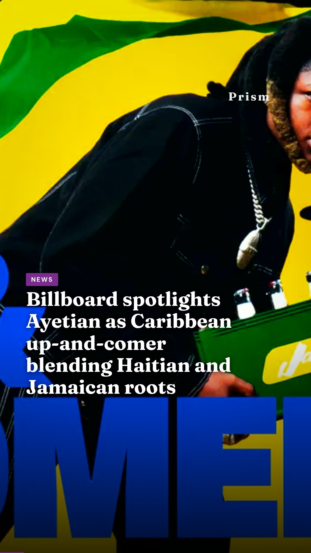 Billboard spotlights Ayetian as Caribbean up-and-comer blending Haitian and Jamaican roots