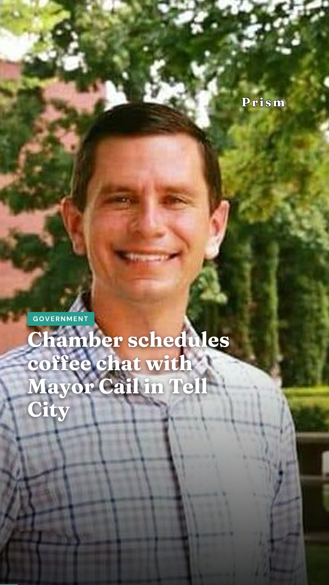 Chamber schedules coffee chat with Mayor Cail in Tell City