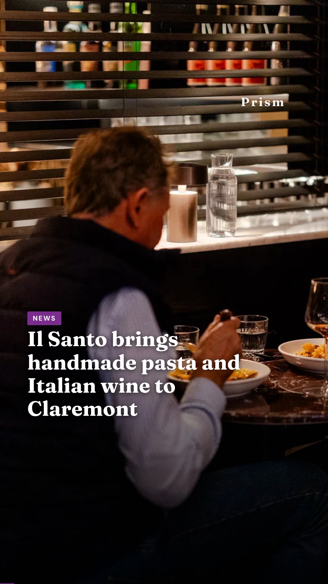Il Santo brings handmade pasta and Italian wine to Claremont