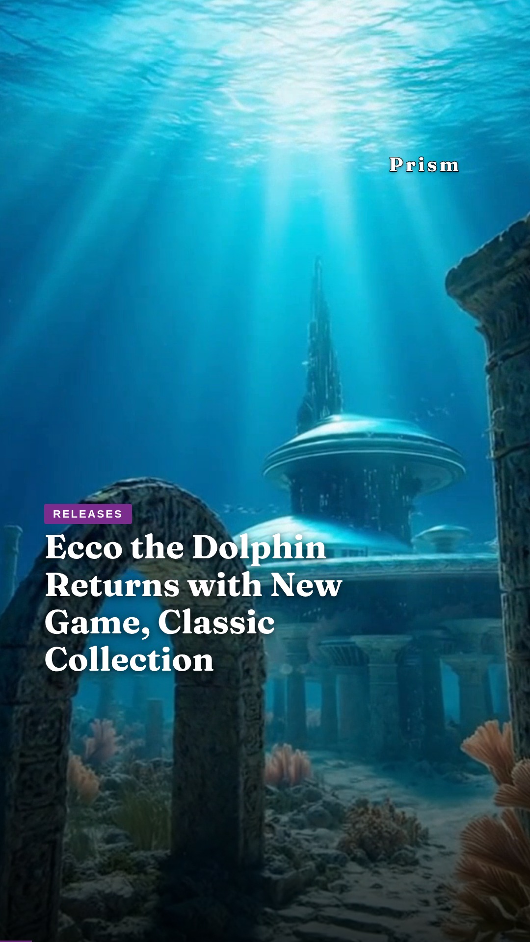 Ecco the Dolphin Returns with New Game, Classic Collection