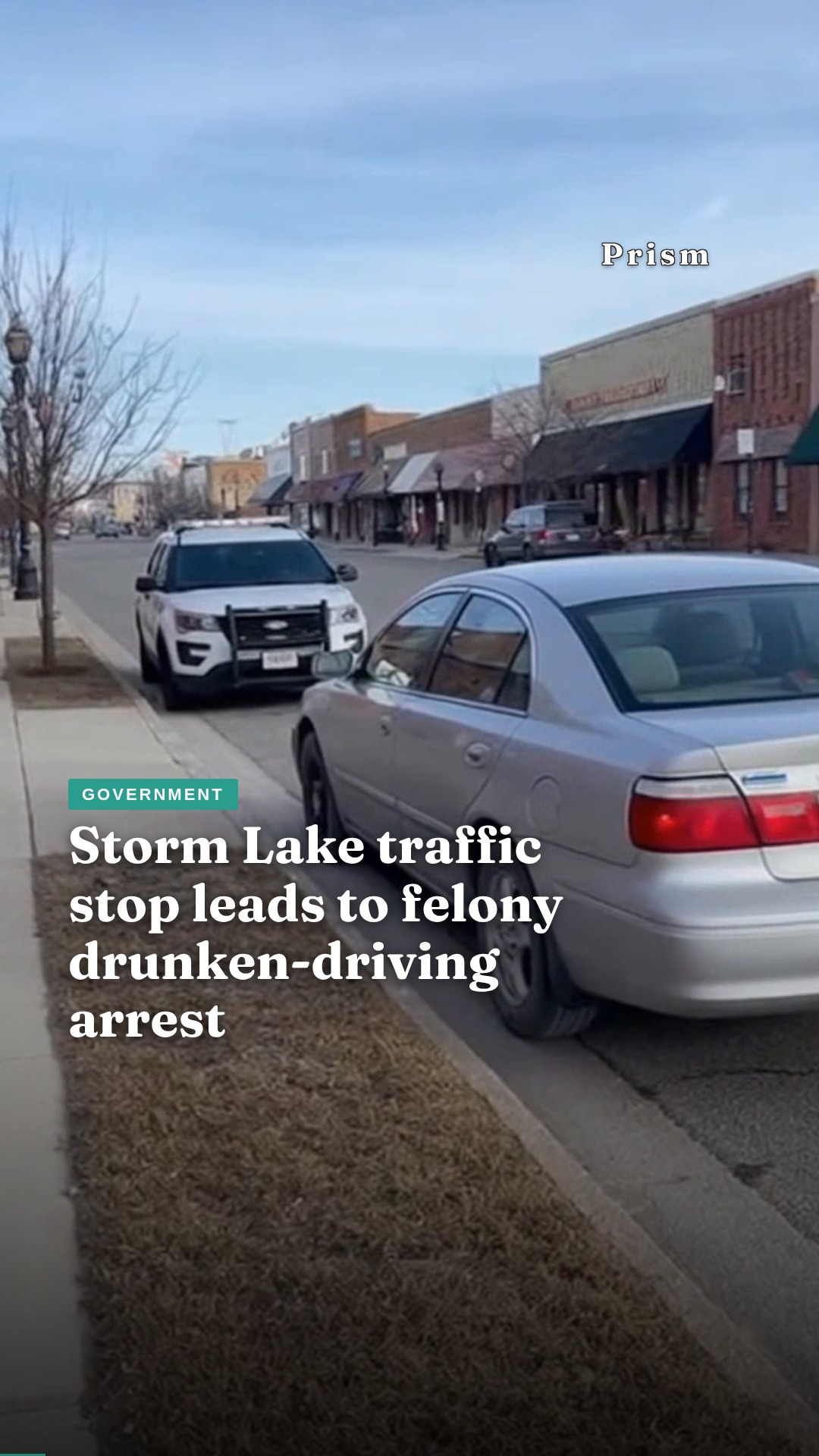 Storm Lake traffic stop leads to felony drunken-driving arrest