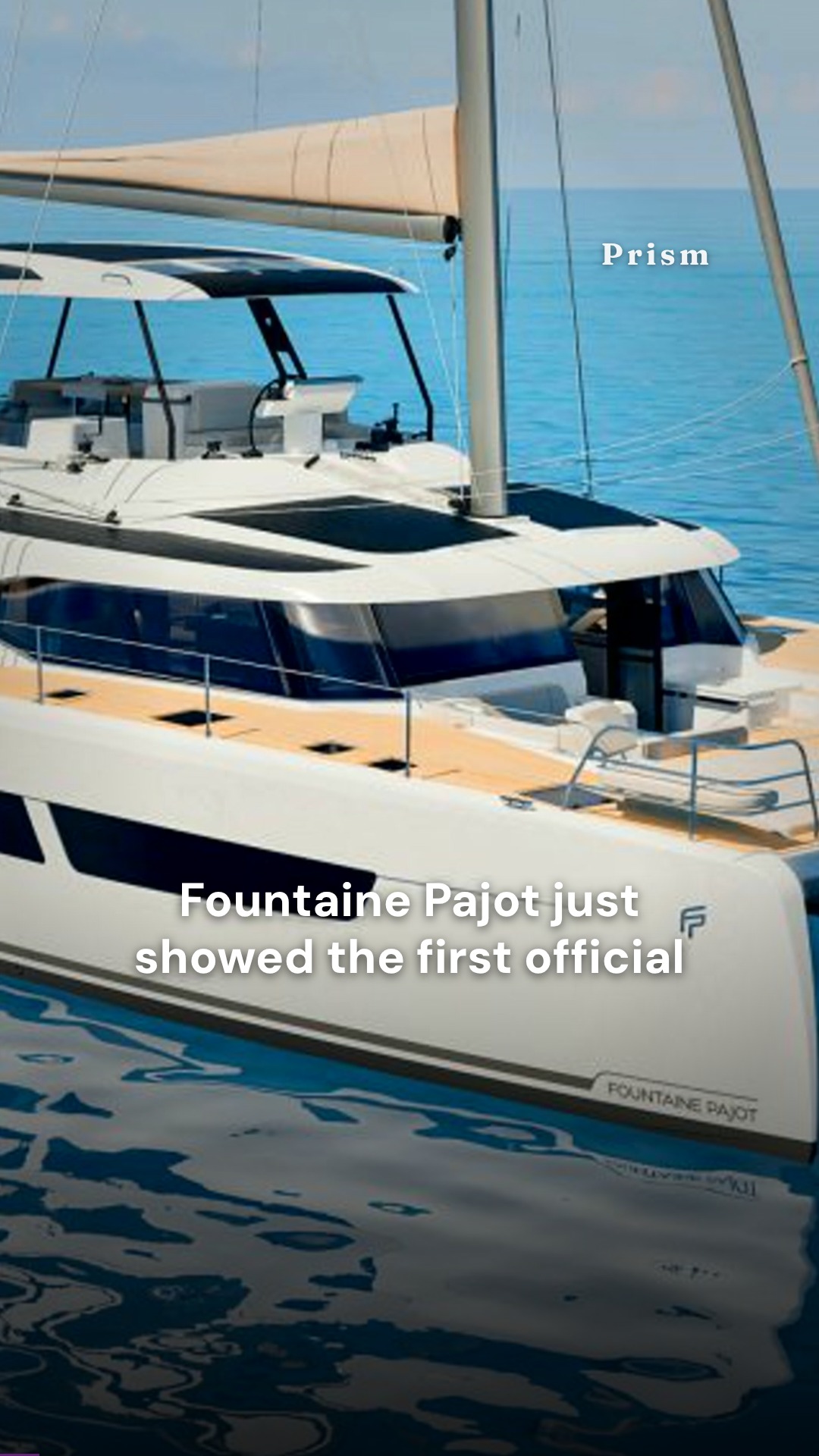 Fountaine Pajot reveals first images of new FP48 sailing catamaran