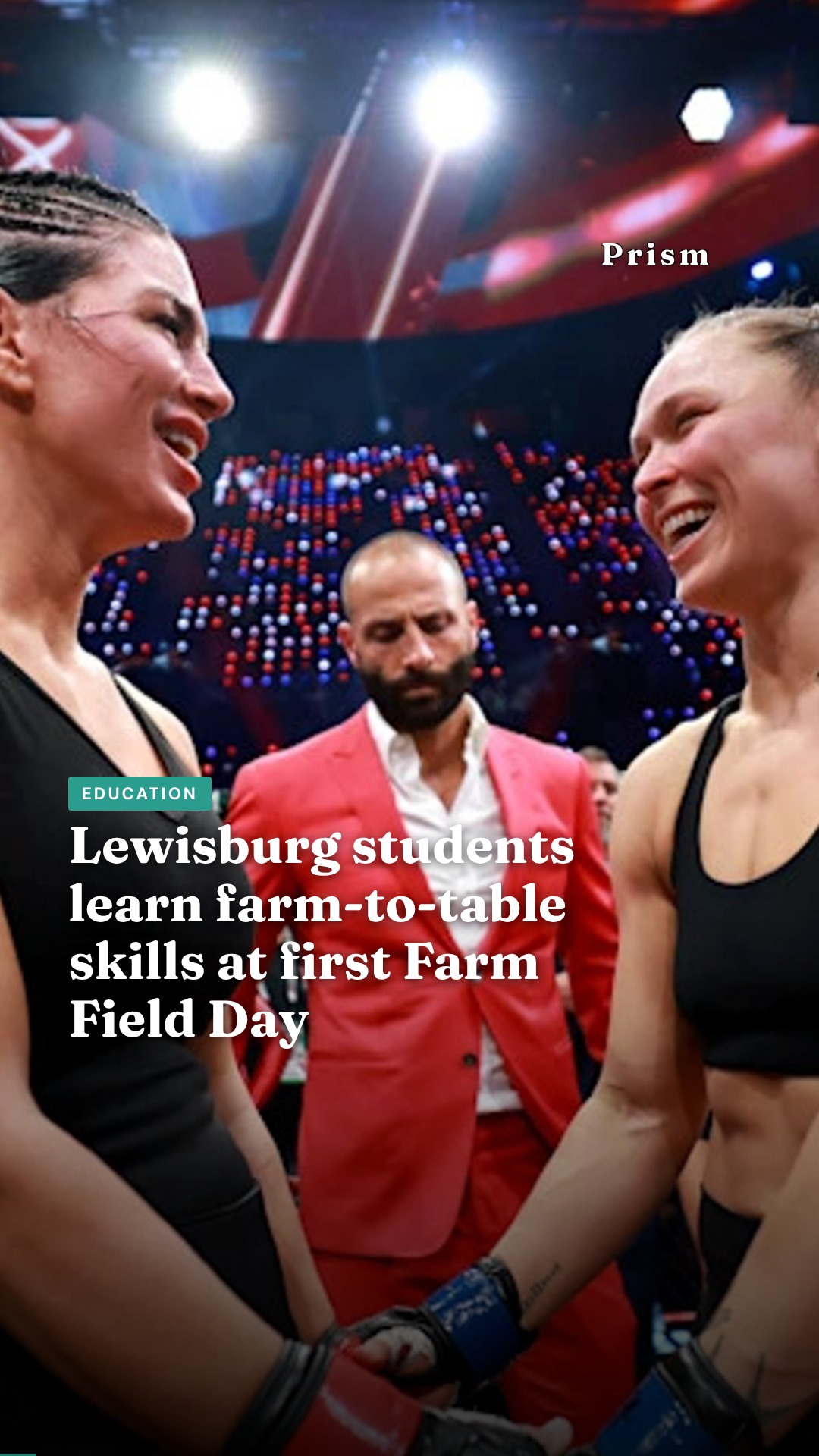 Lewisburg students learn farm-to-table skills at first Farm Field Day