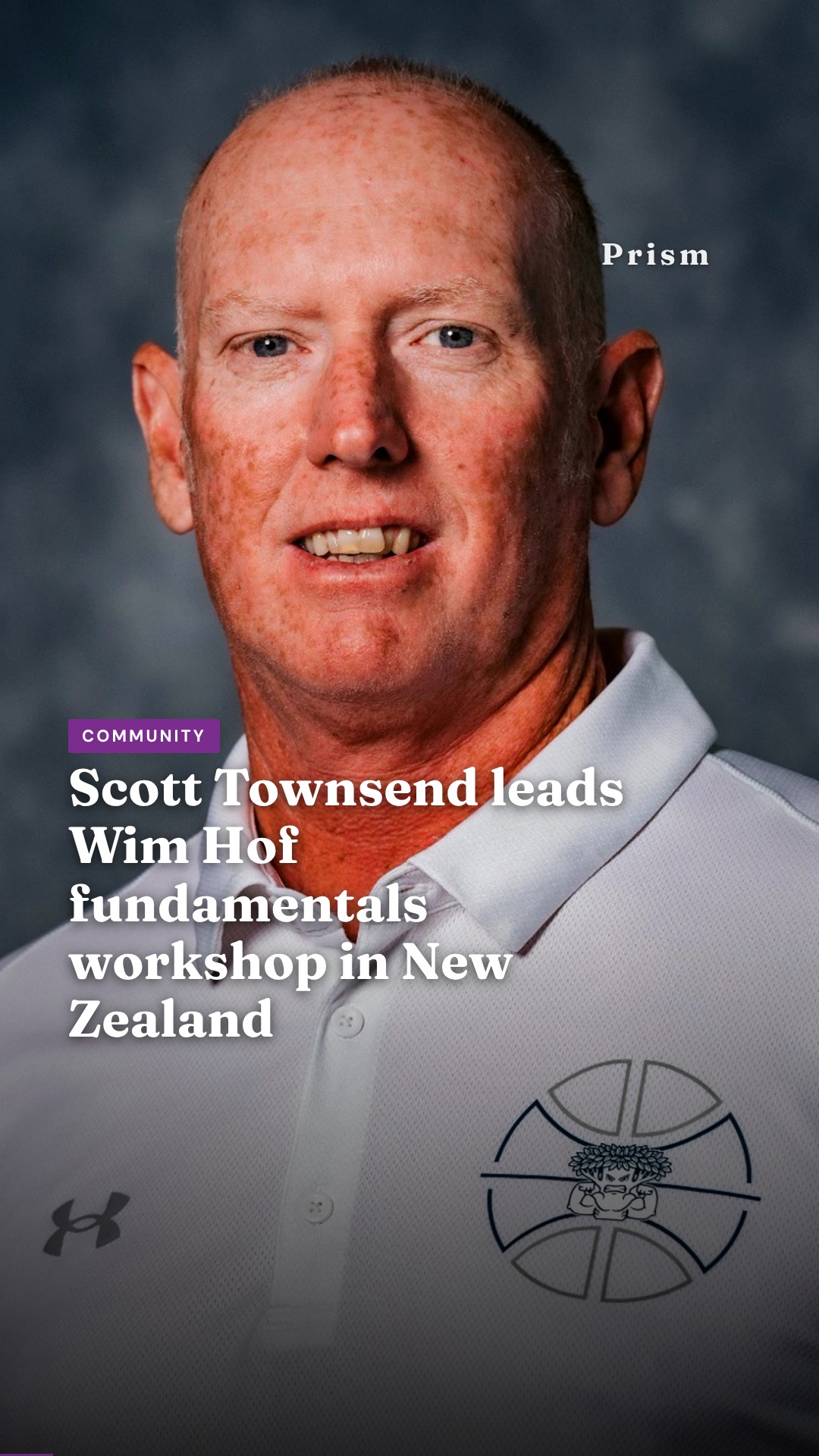 Scott Townsend leads Wim Hof fundamentals workshop in New Zealand