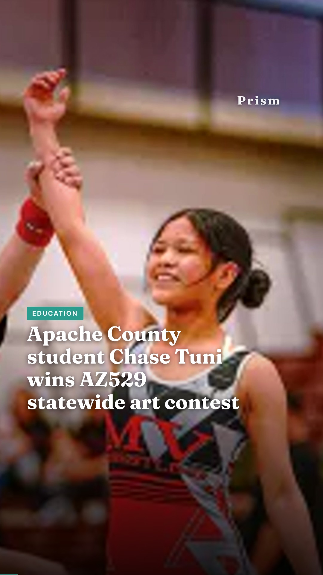 Apache County student Chase Tuni wins AZ529 statewide art contest