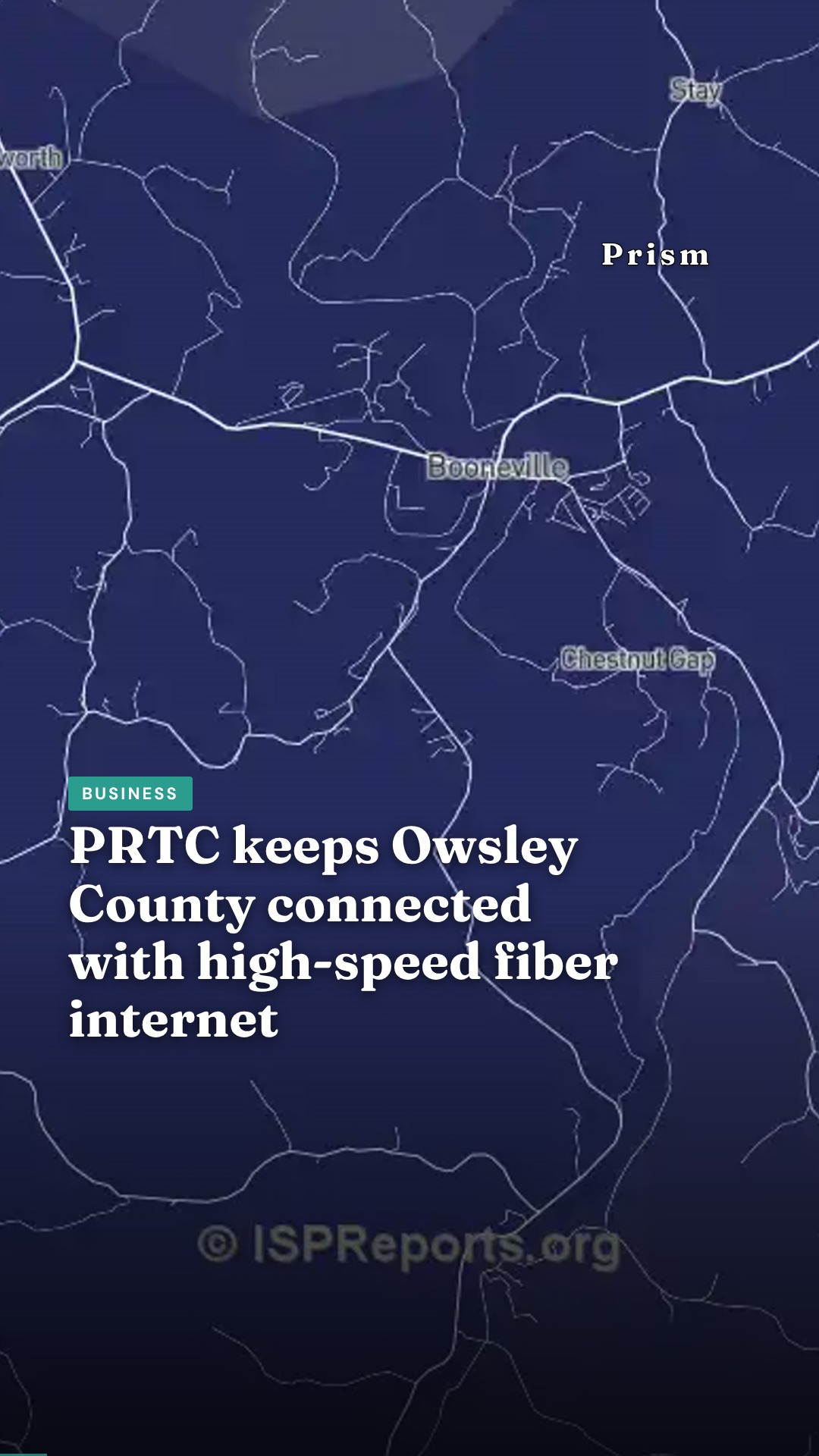PRTC keeps Owsley County connected with high-speed fiber internet