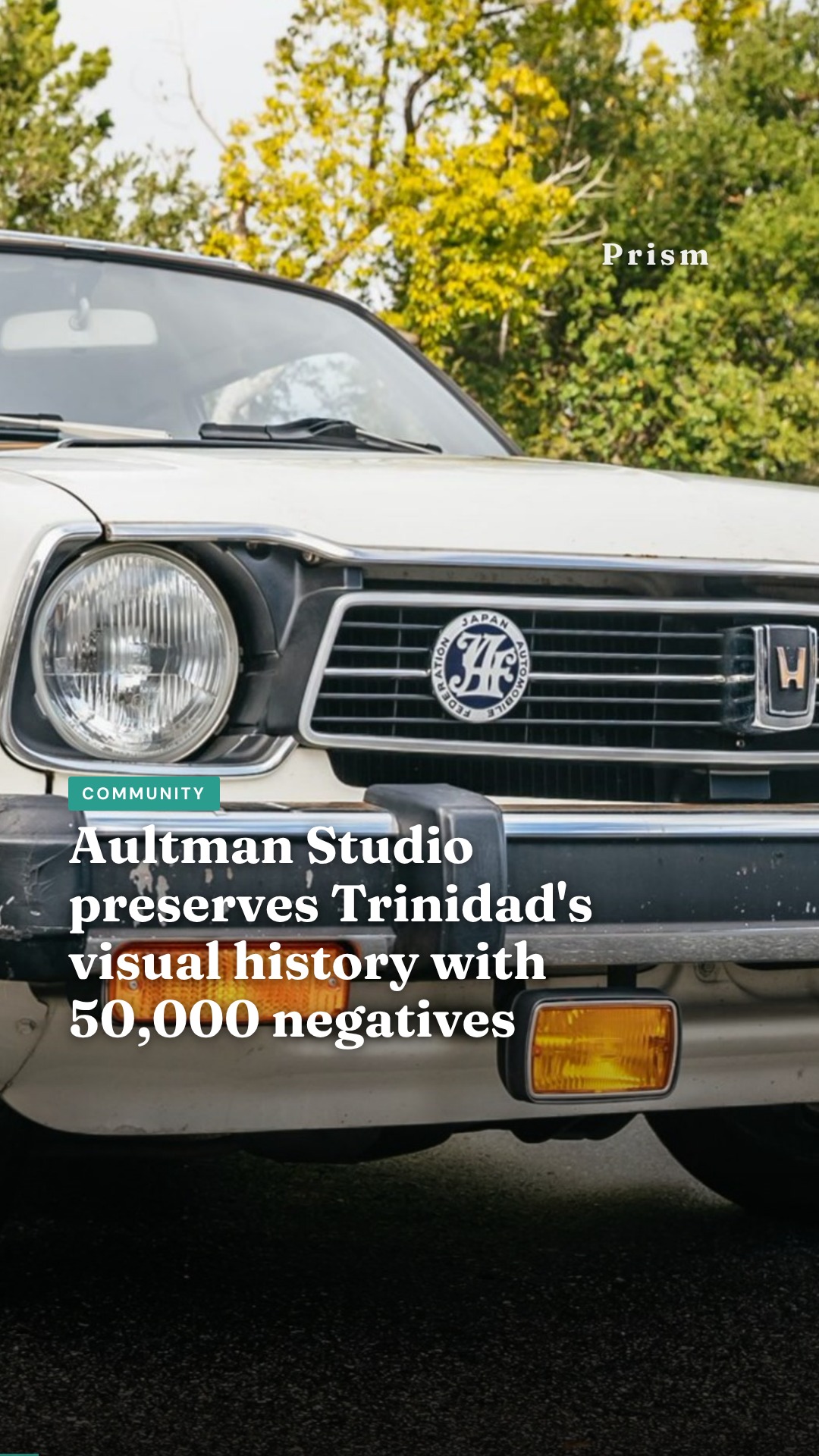 Aultman Studio preserves Trinidad's visual history with 50,000 negatives