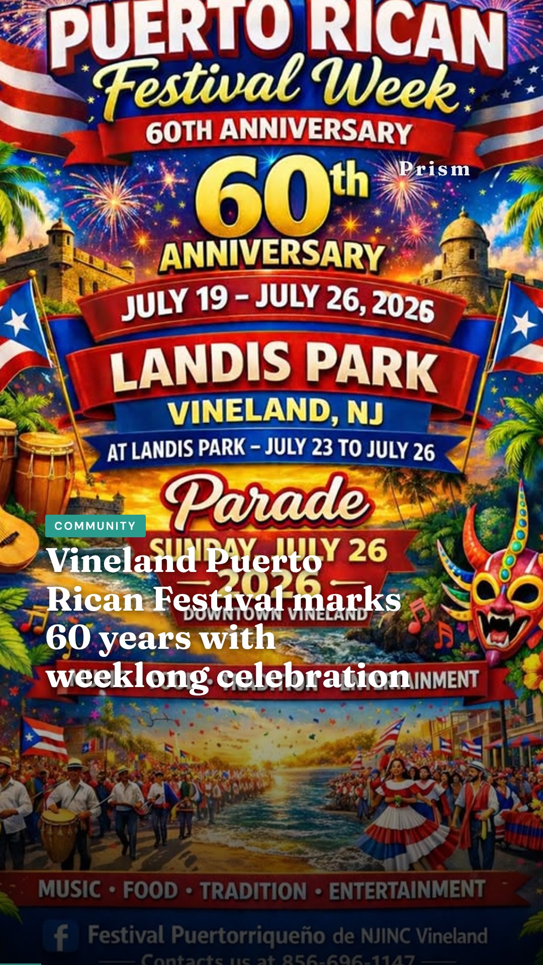 Vineland Puerto Rican Festival marks 60 years with weeklong celebration