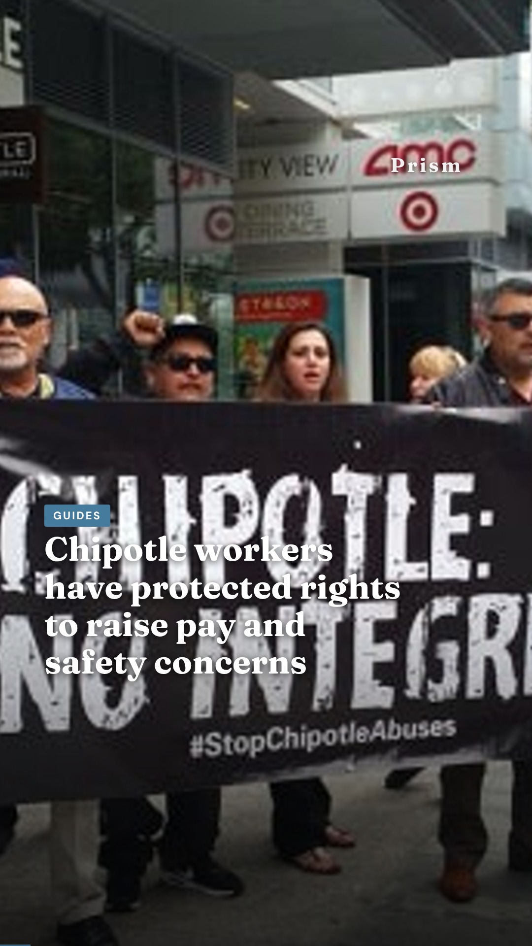 Chipotle workers have protected rights to raise pay and safety concerns