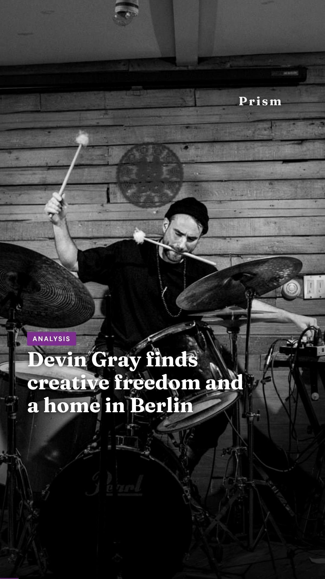 Devin Gray finds creative freedom and a home in Berlin