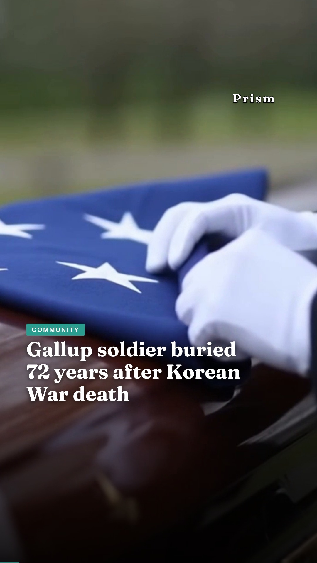Gallup soldier buried 72 years after Korean War death