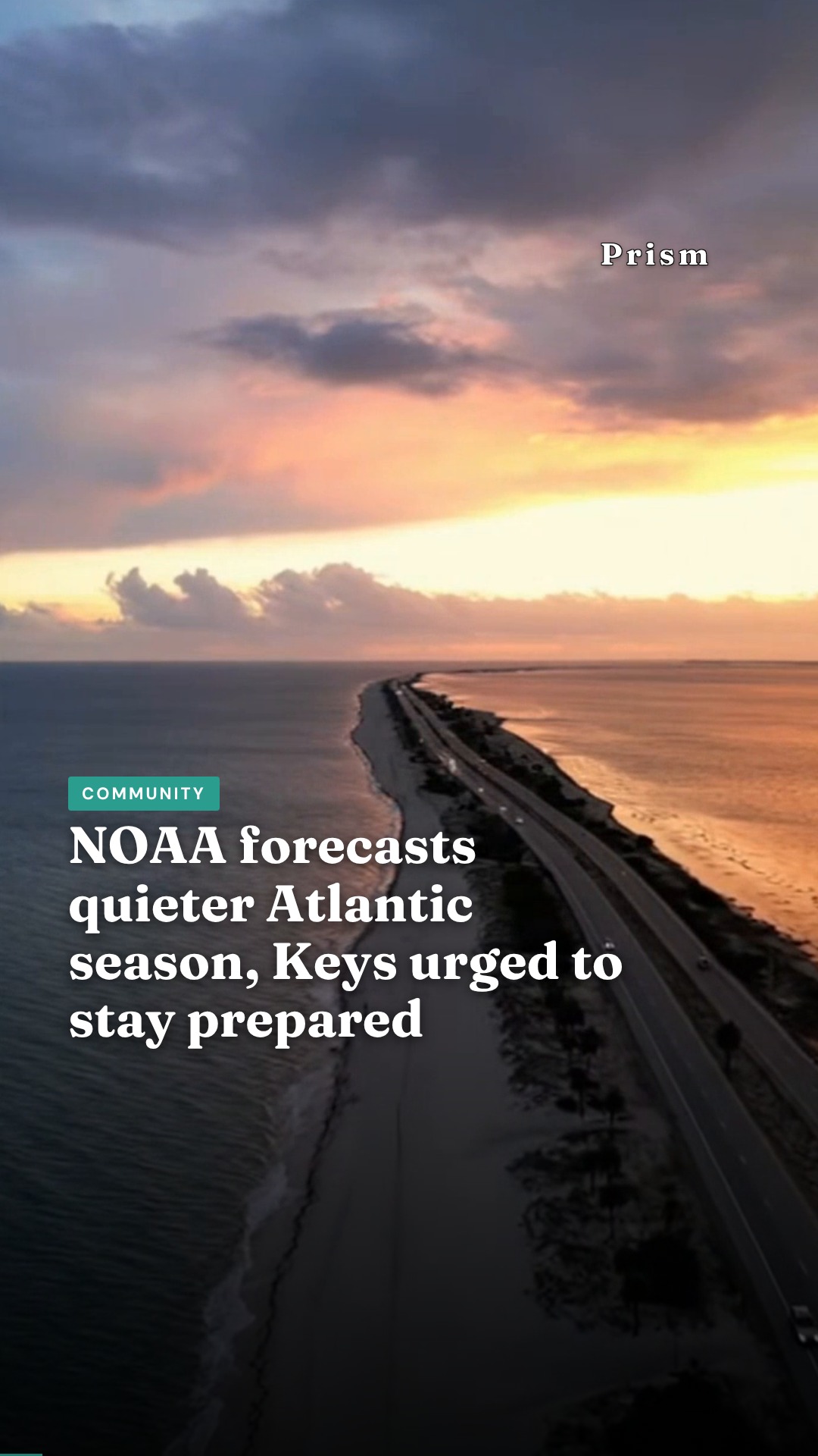 NOAA forecasts quieter Atlantic season, Keys urged to stay prepared