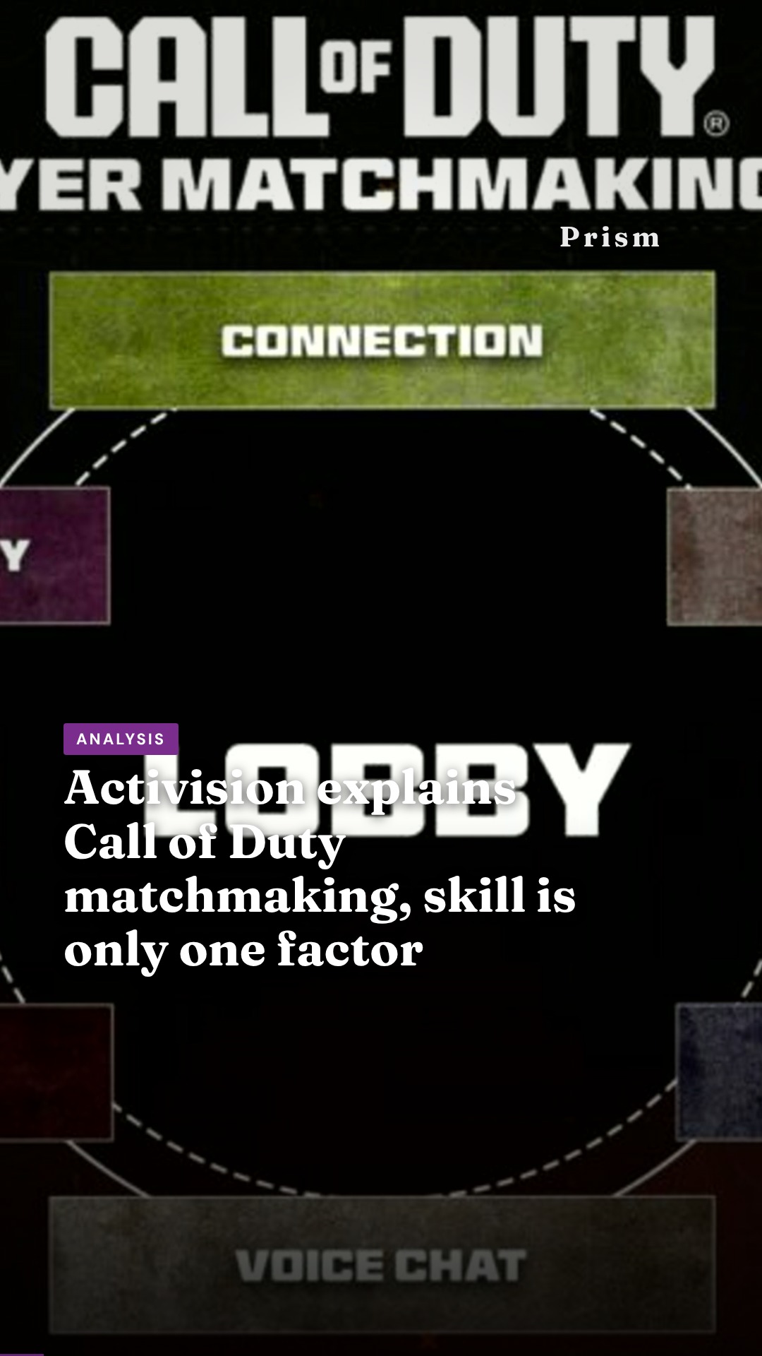 Activision explains Call of Duty matchmaking, skill is only one factor
