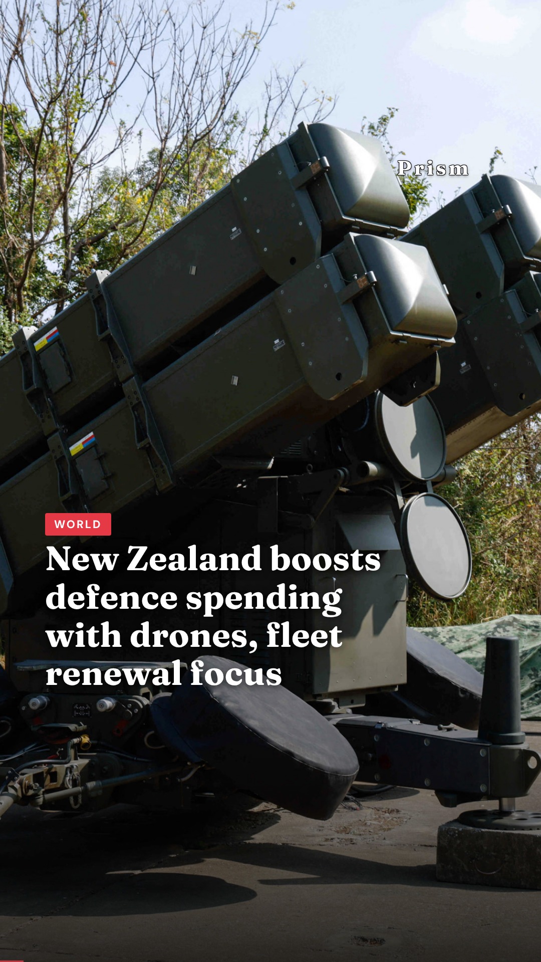 New Zealand boosts defence spending with drones, fleet renewal focus