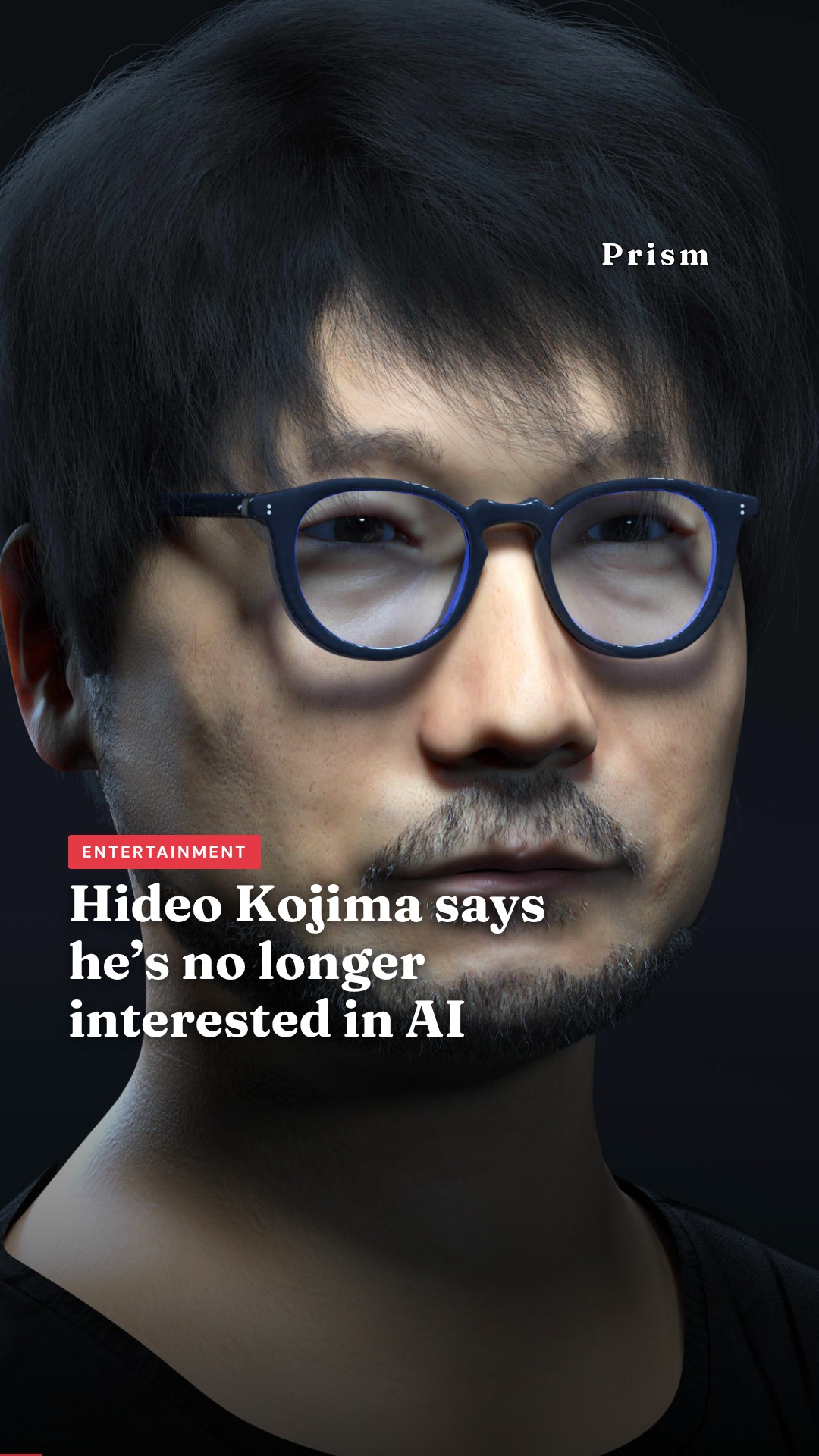 Hideo Kojima says he’s no longer interested in AI