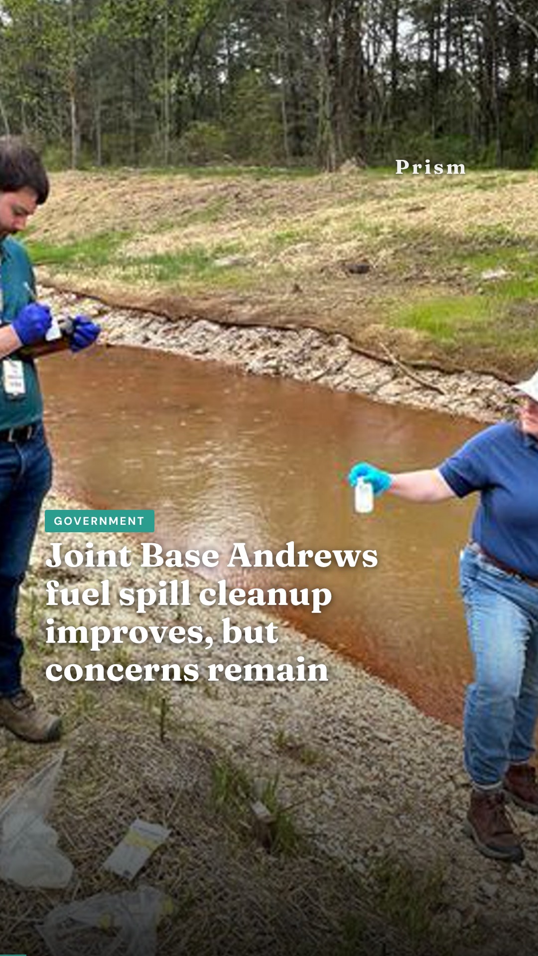 Joint Base Andrews fuel spill cleanup improves, but concerns remain