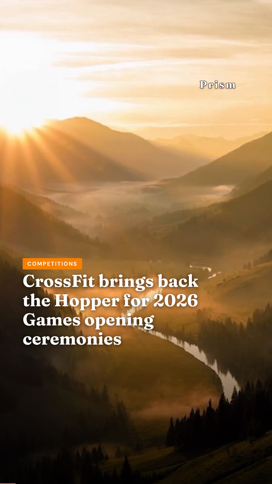 CrossFit brings back the Hopper for 2026 Games opening ceremonies