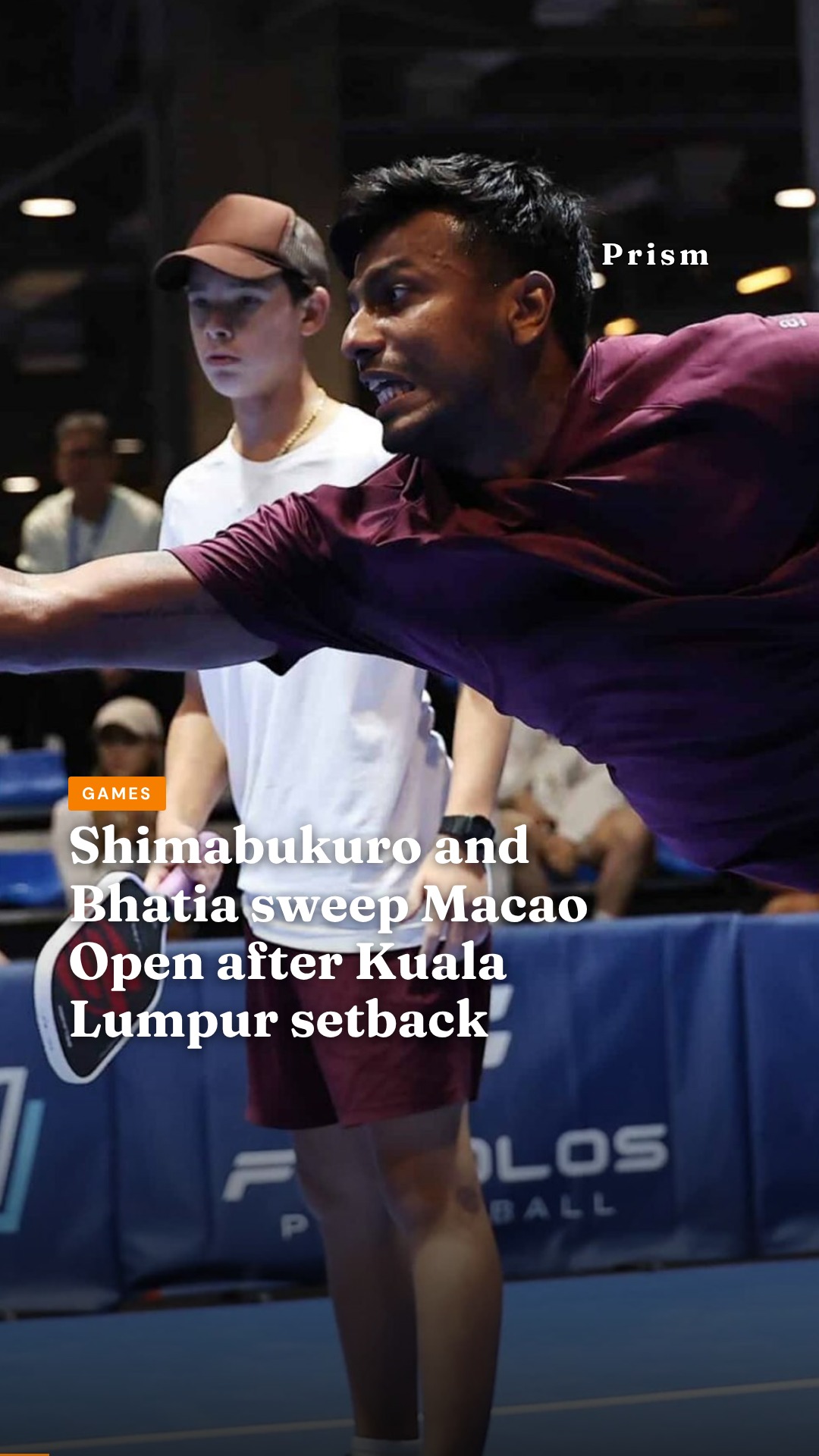 Shimabukuro and Bhatia sweep Macao Open after Kuala Lumpur setback