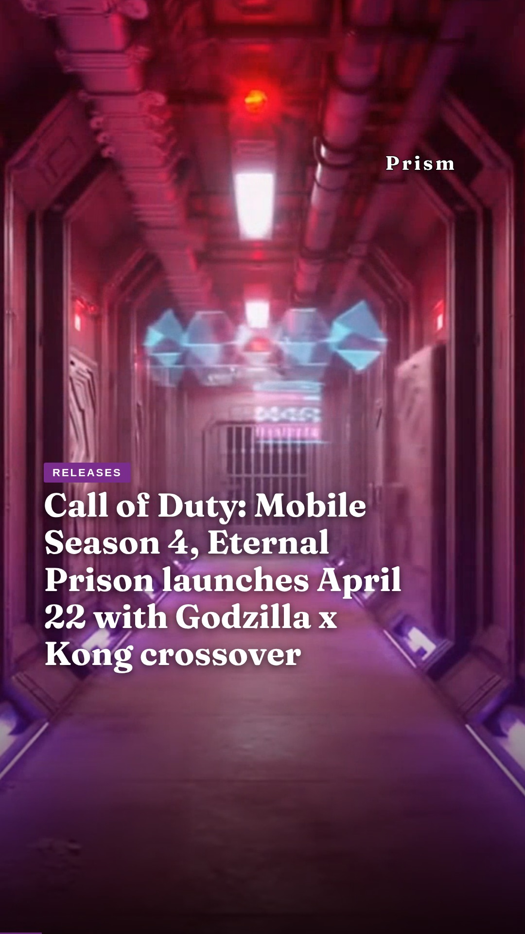 Call of Duty: Mobile Season 4, Eternal Prison launches April 22 with Godzilla x Kong crossover