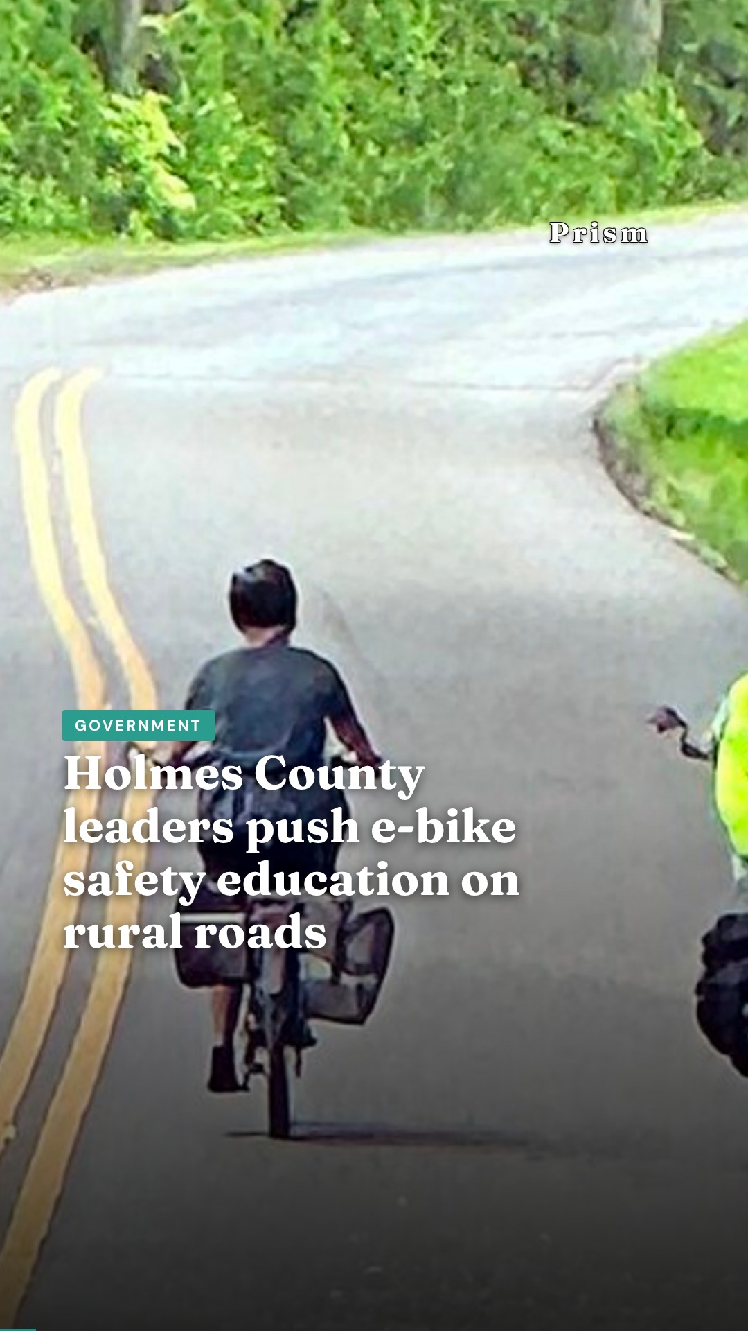 Holmes County leaders push e-bike safety education on rural roads