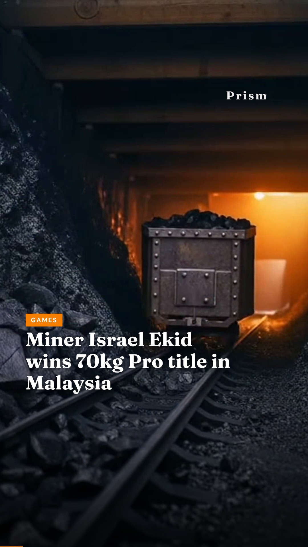 Miner Israel Ekid wins 70kg Pro title in Malaysia