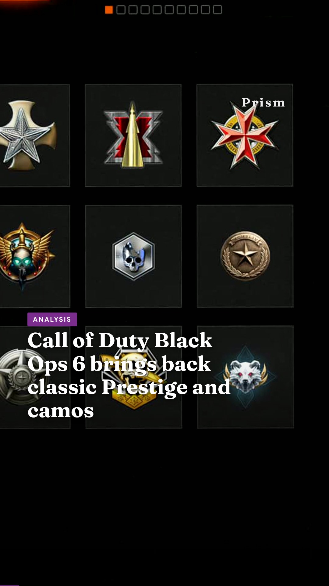 Call of Duty Black Ops 6 brings back classic Prestige and camos