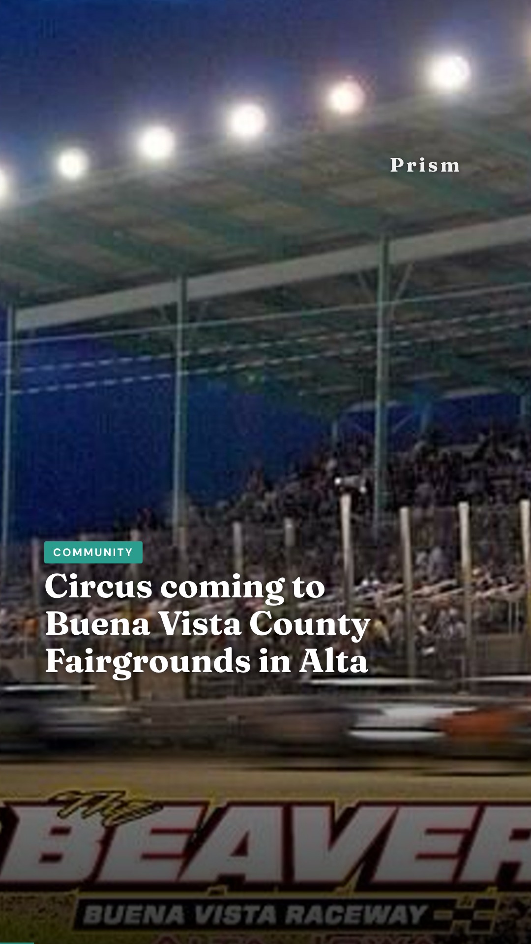 Circus coming to Buena Vista County Fairgrounds in Alta
