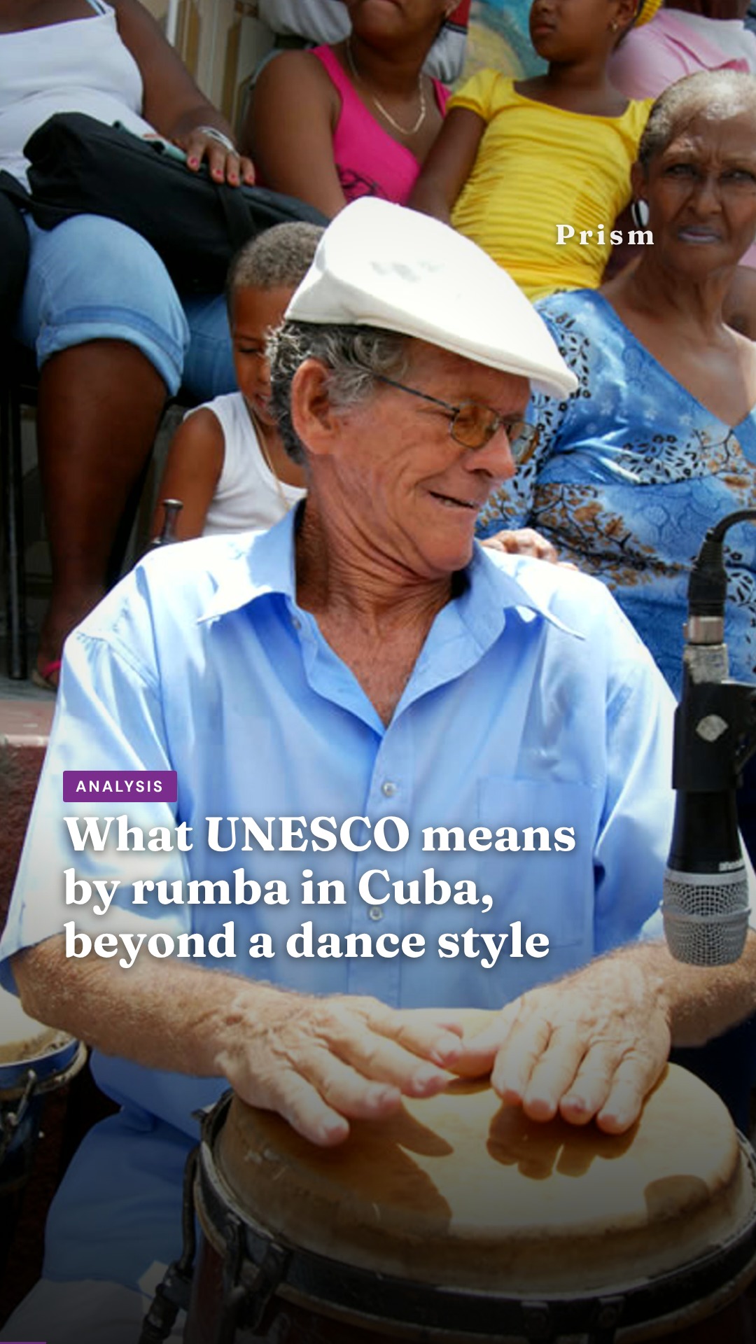 What UNESCO means by rumba in Cuba, beyond a dance style