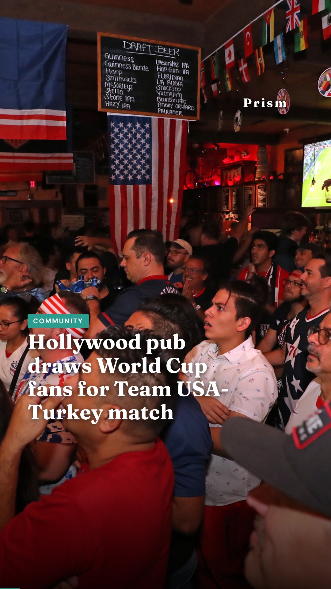 Hollywood pub draws World Cup fans for Team USA-Turkey match