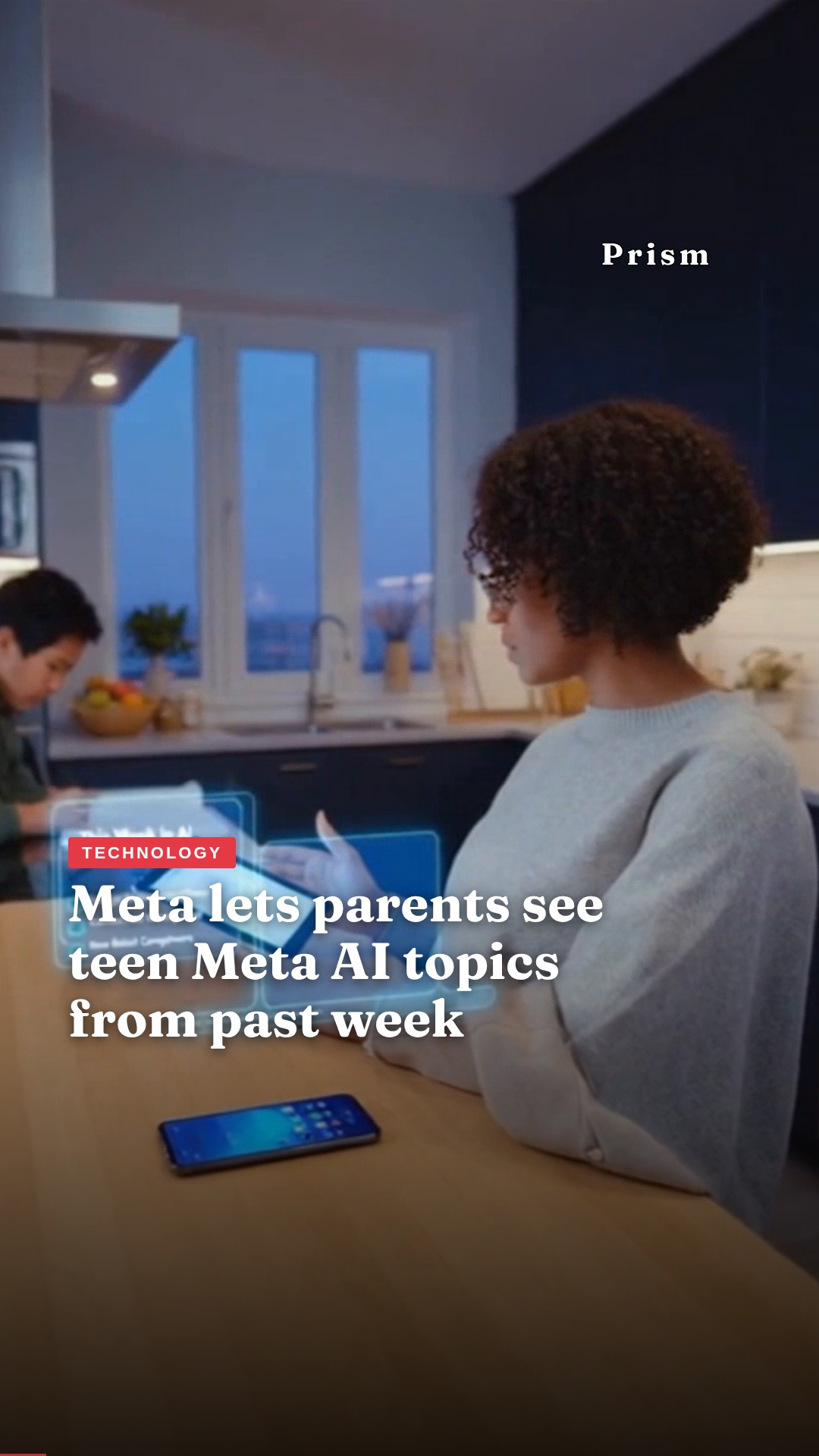 Meta lets parents see teen Meta AI topics from past week