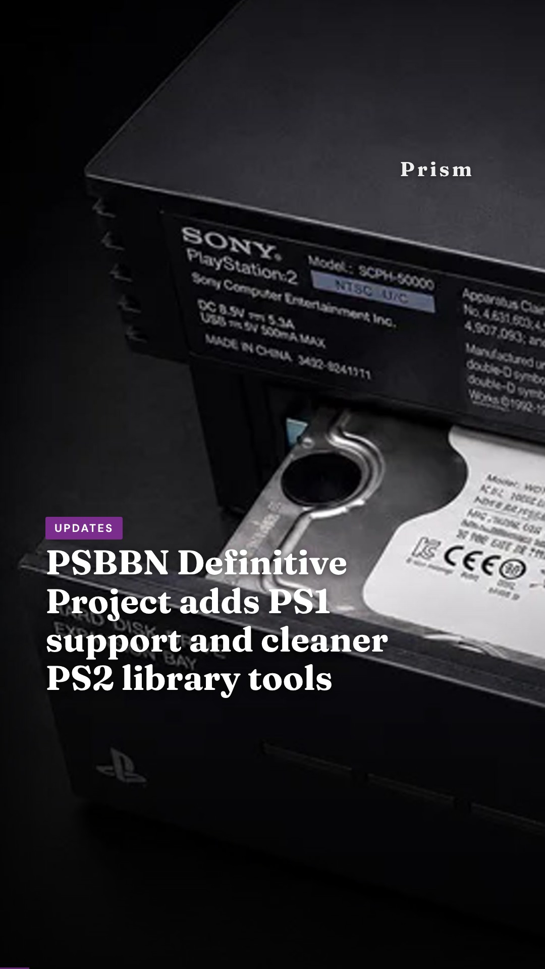 PSBBN Definitive Project adds PS1 support and cleaner PS2 library tools