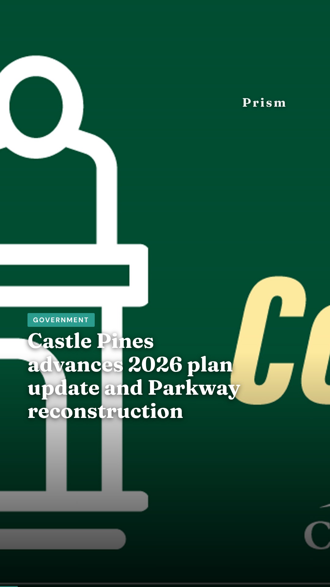 Castle Pines advances 2026 plan update and Parkway reconstruction