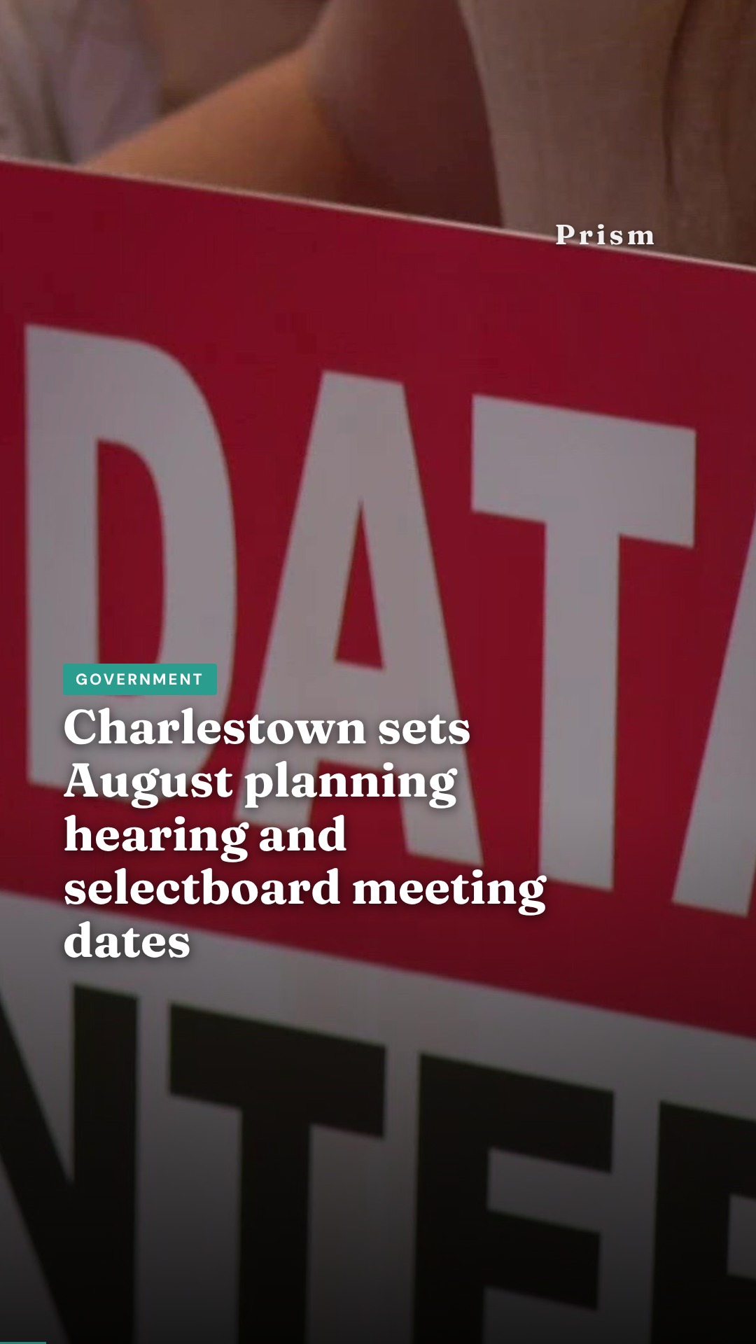 Charlestown sets August planning hearing and selectboard meeting dates