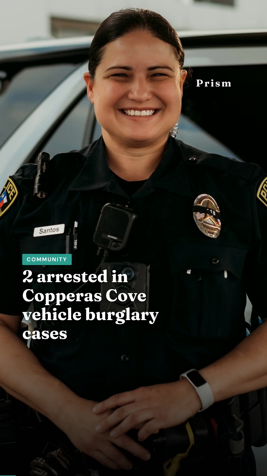 2 arrested in Copperas Cove vehicle burglary cases