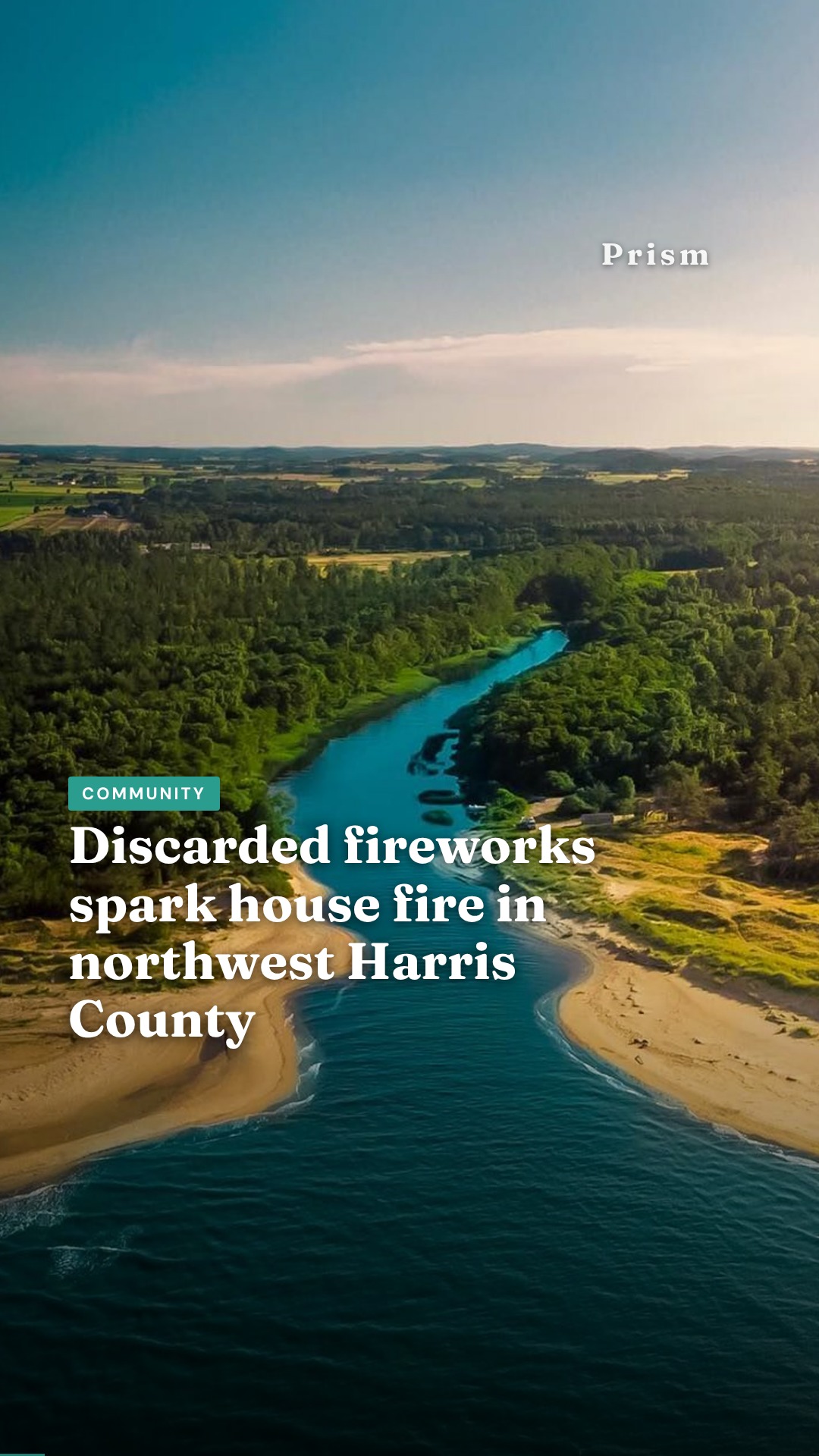 Discarded fireworks spark house fire in northwest Harris County