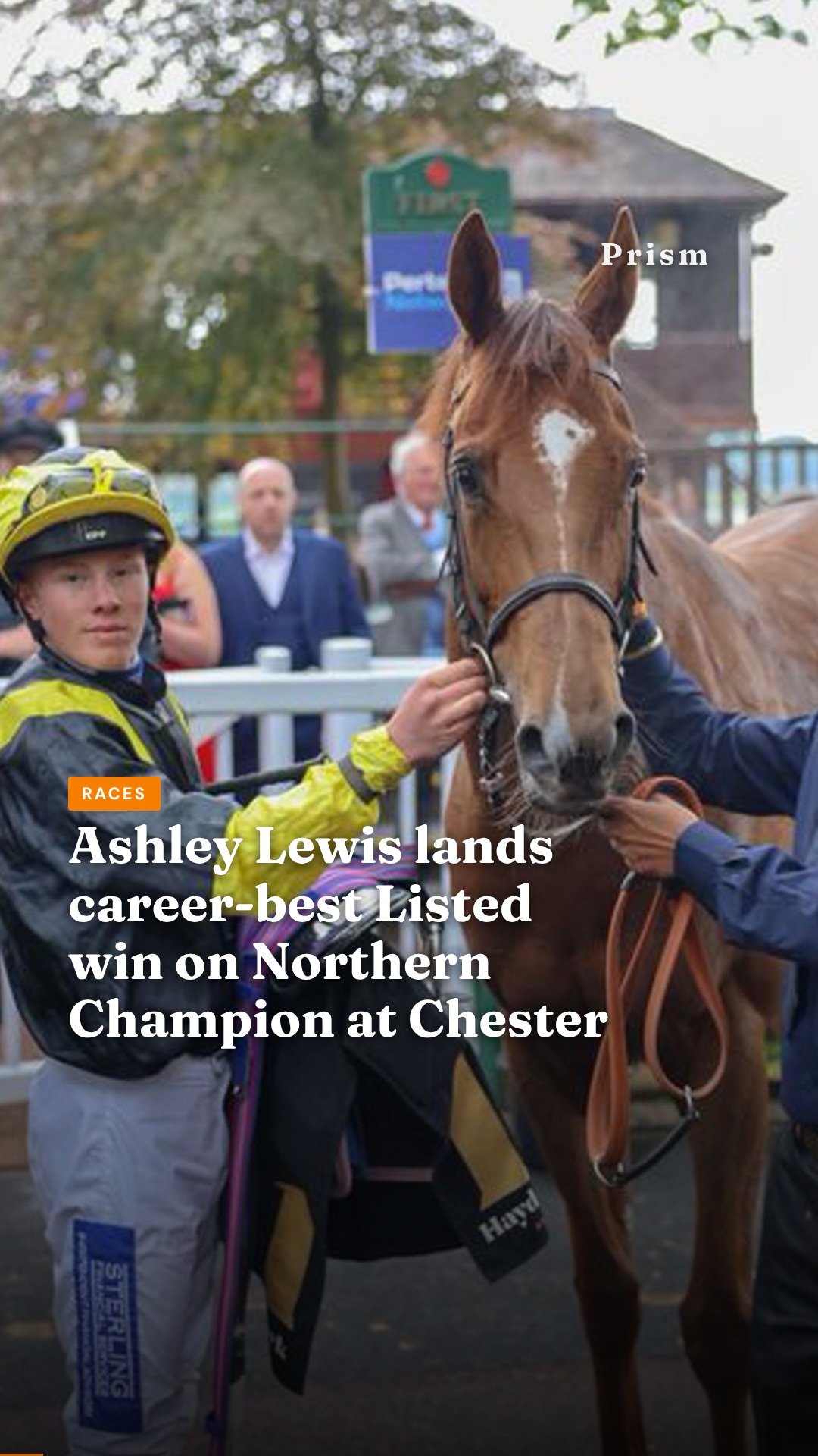 Ashley Lewis lands career-best Listed win on Northern Champion at Chester