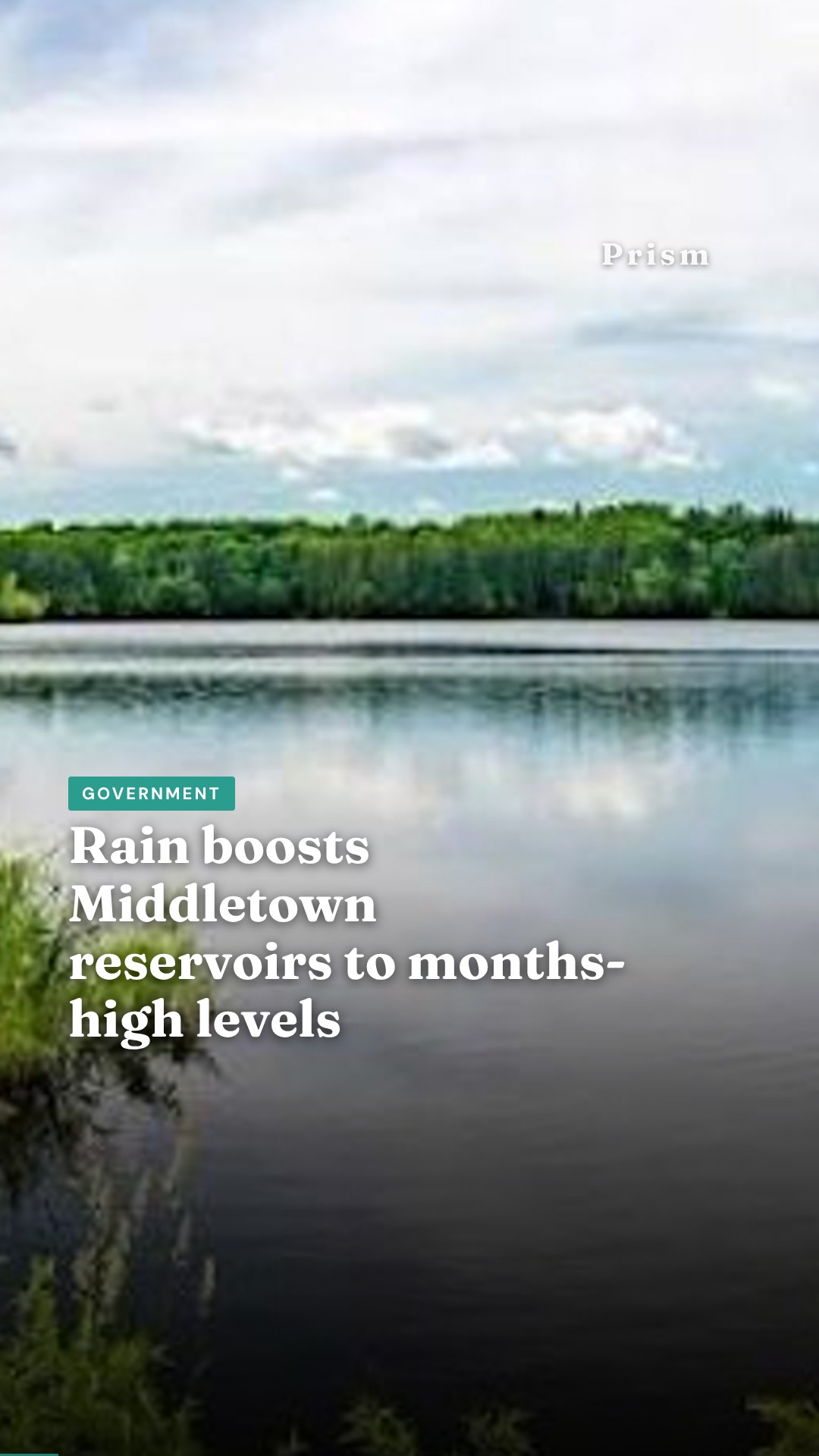 Rain boosts Middletown reservoirs to months-high levels