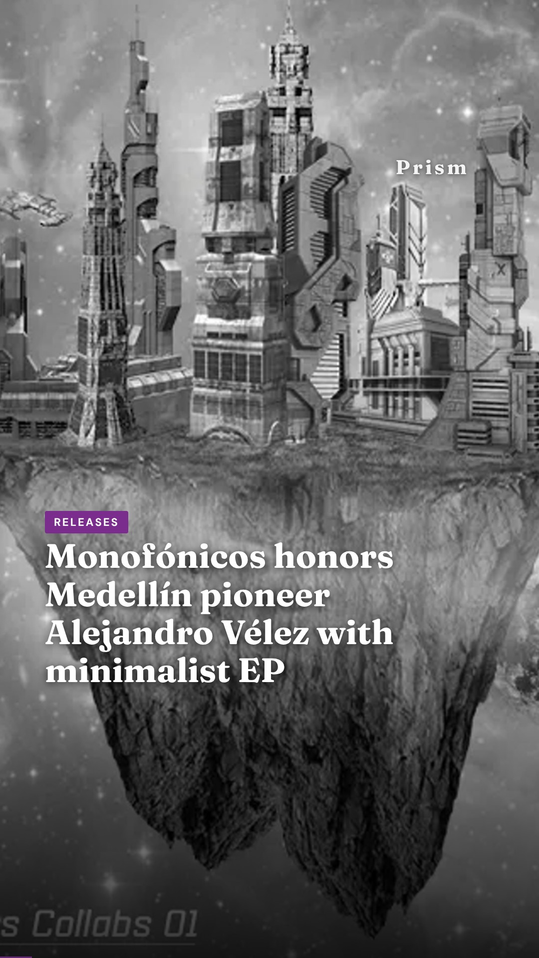 Monofónicos honors Medellín pioneer Alejandro Vélez with minimalist EP