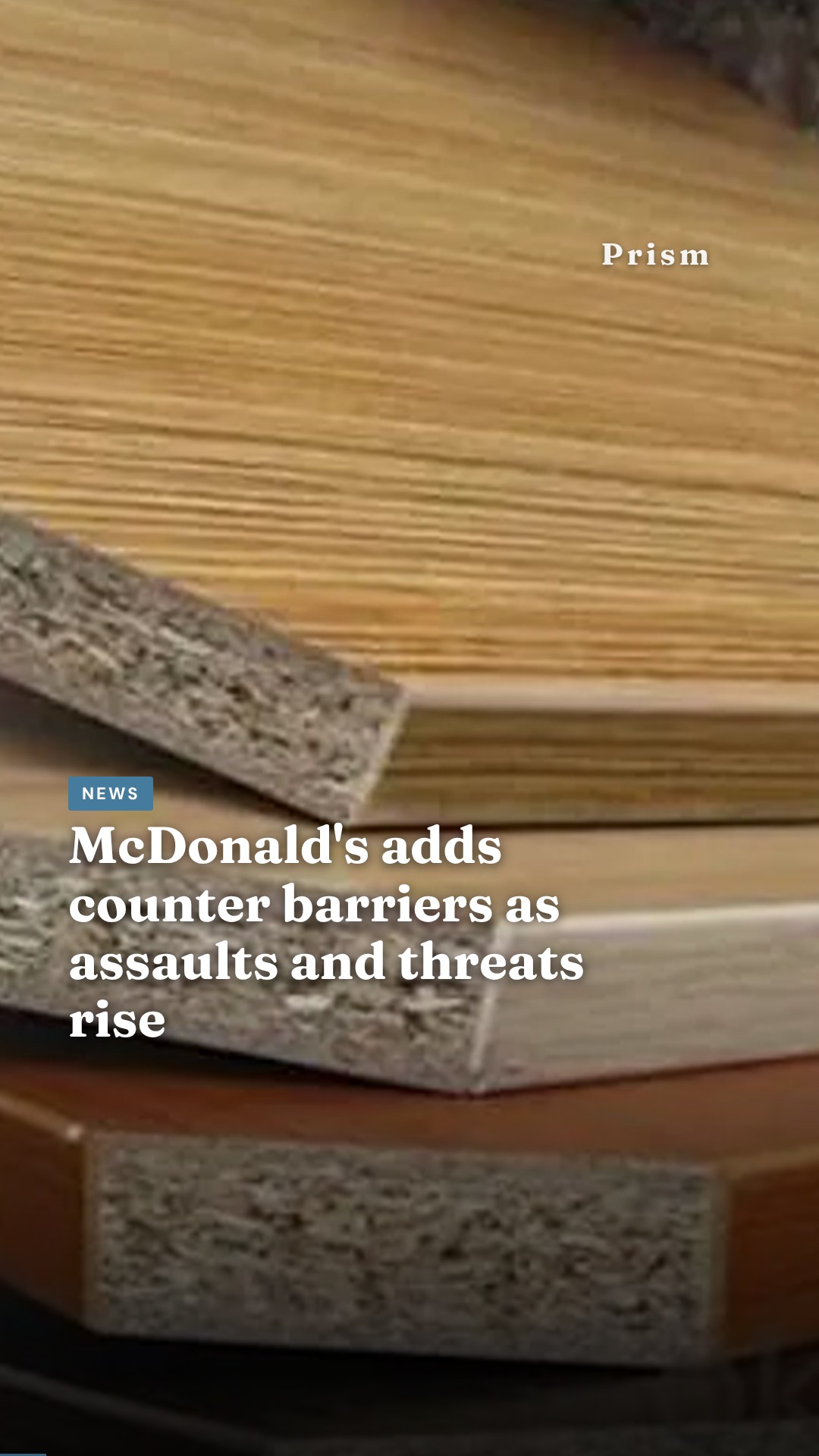 McDonald's adds counter barriers as assaults and threats rise