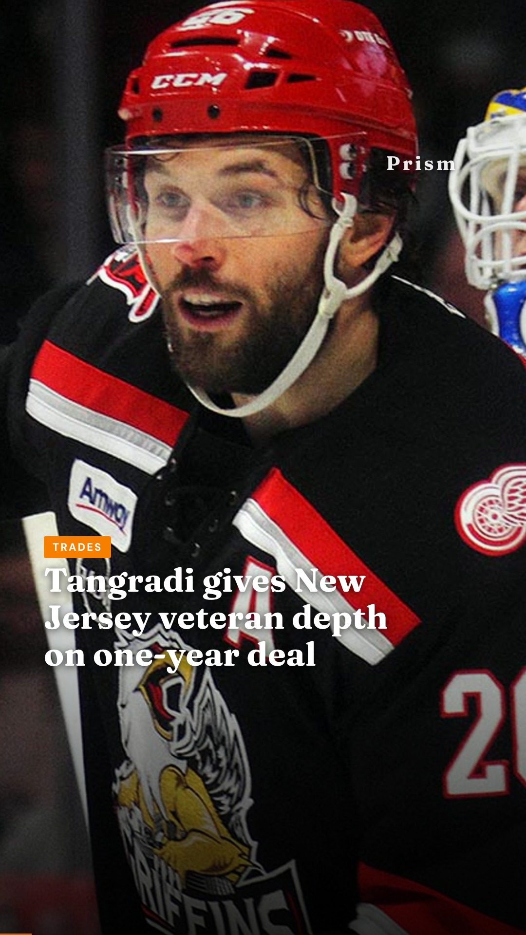 Tangradi gives New Jersey veteran depth on one-year deal