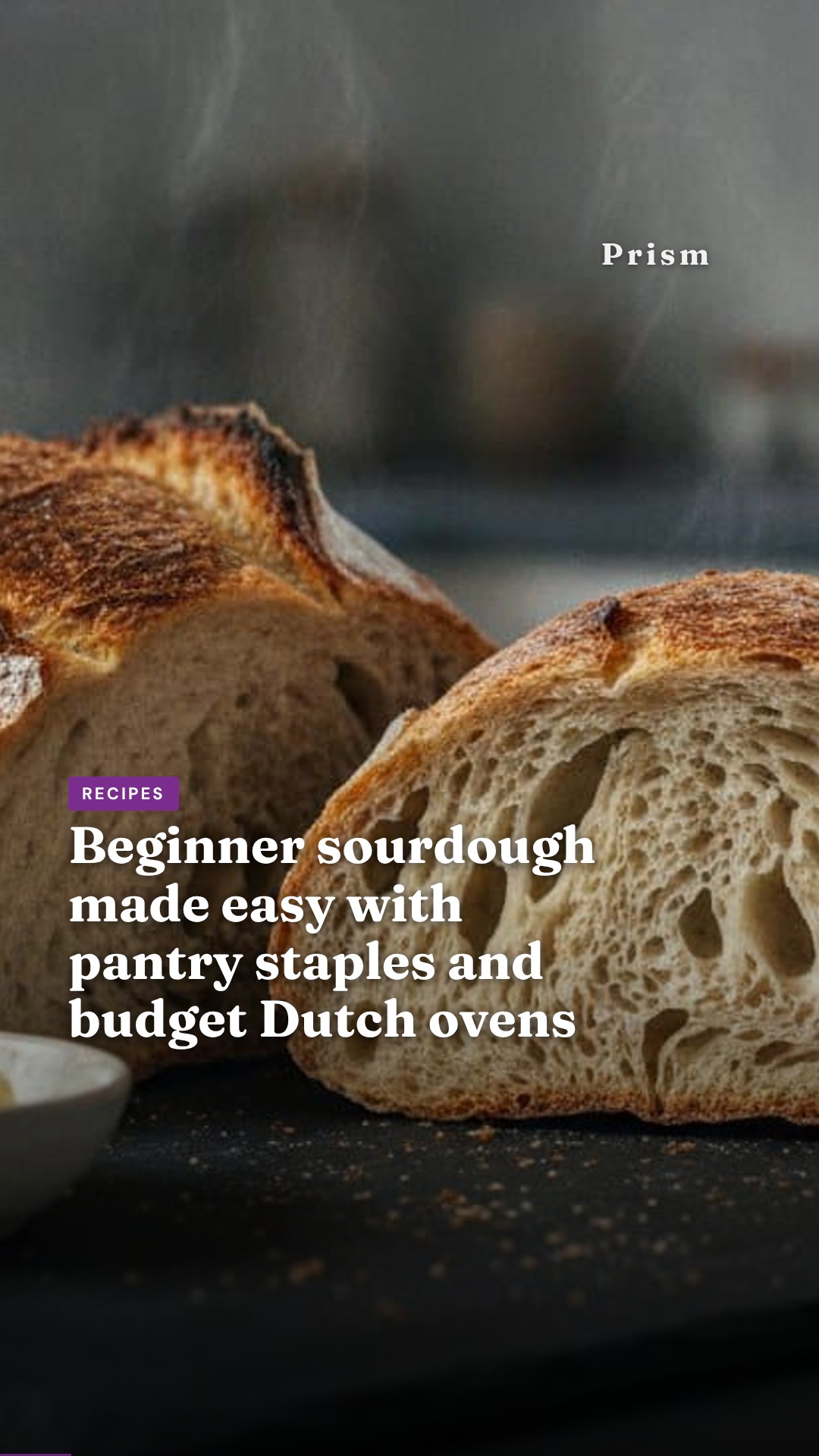 Beginner sourdough made easy with pantry staples and budget Dutch ovens
