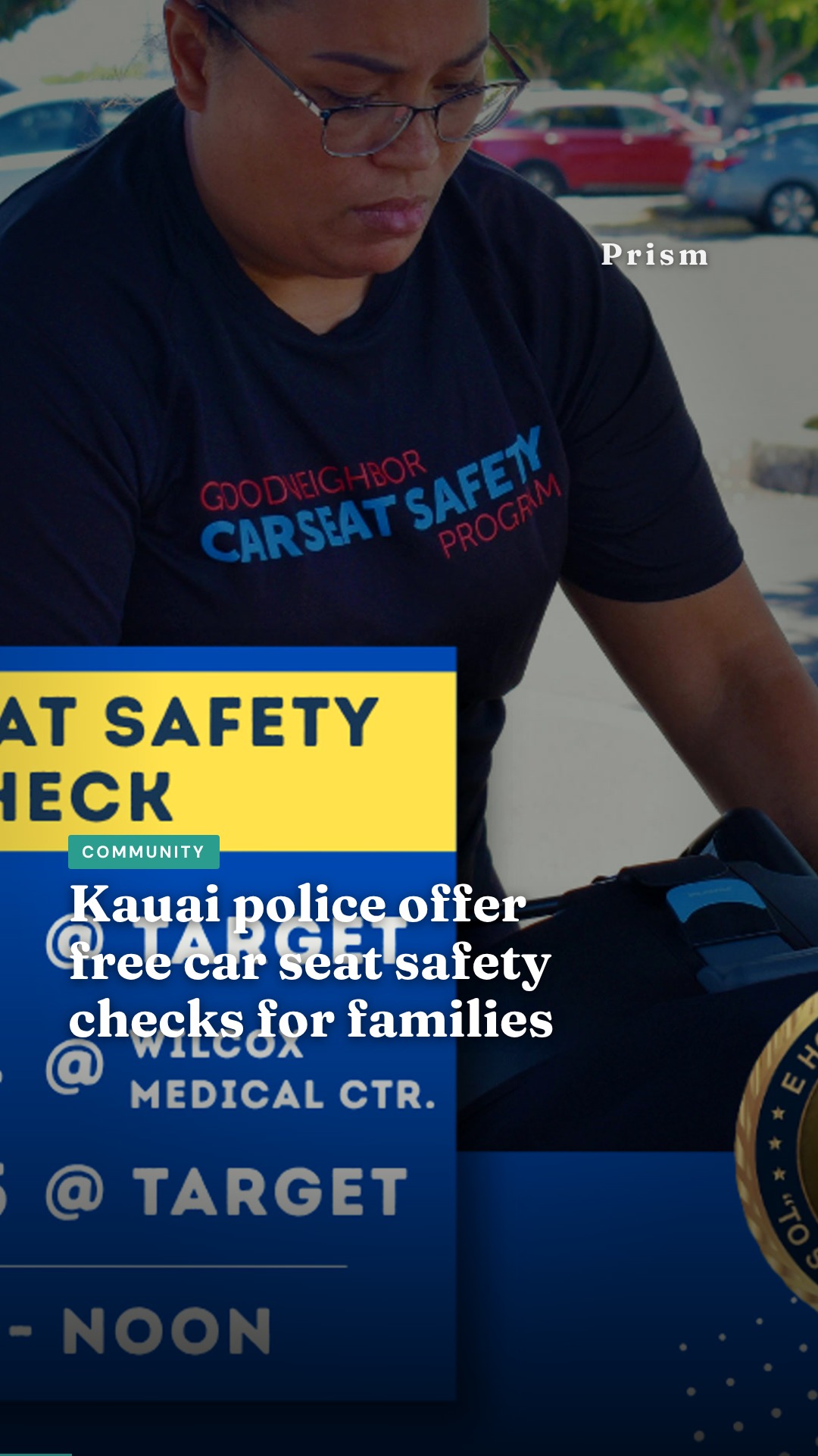 Kauai police offer free car seat safety checks for families