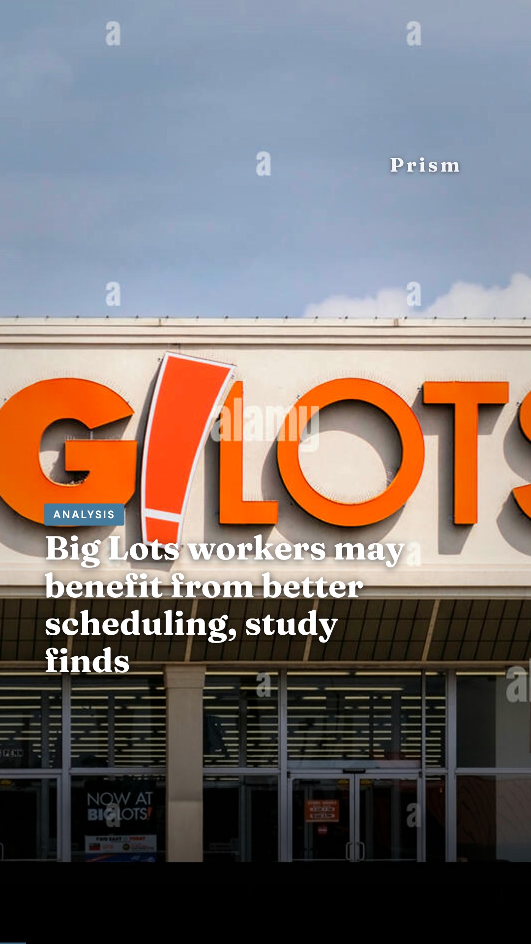 Big Lots workers may benefit from better scheduling, study finds
