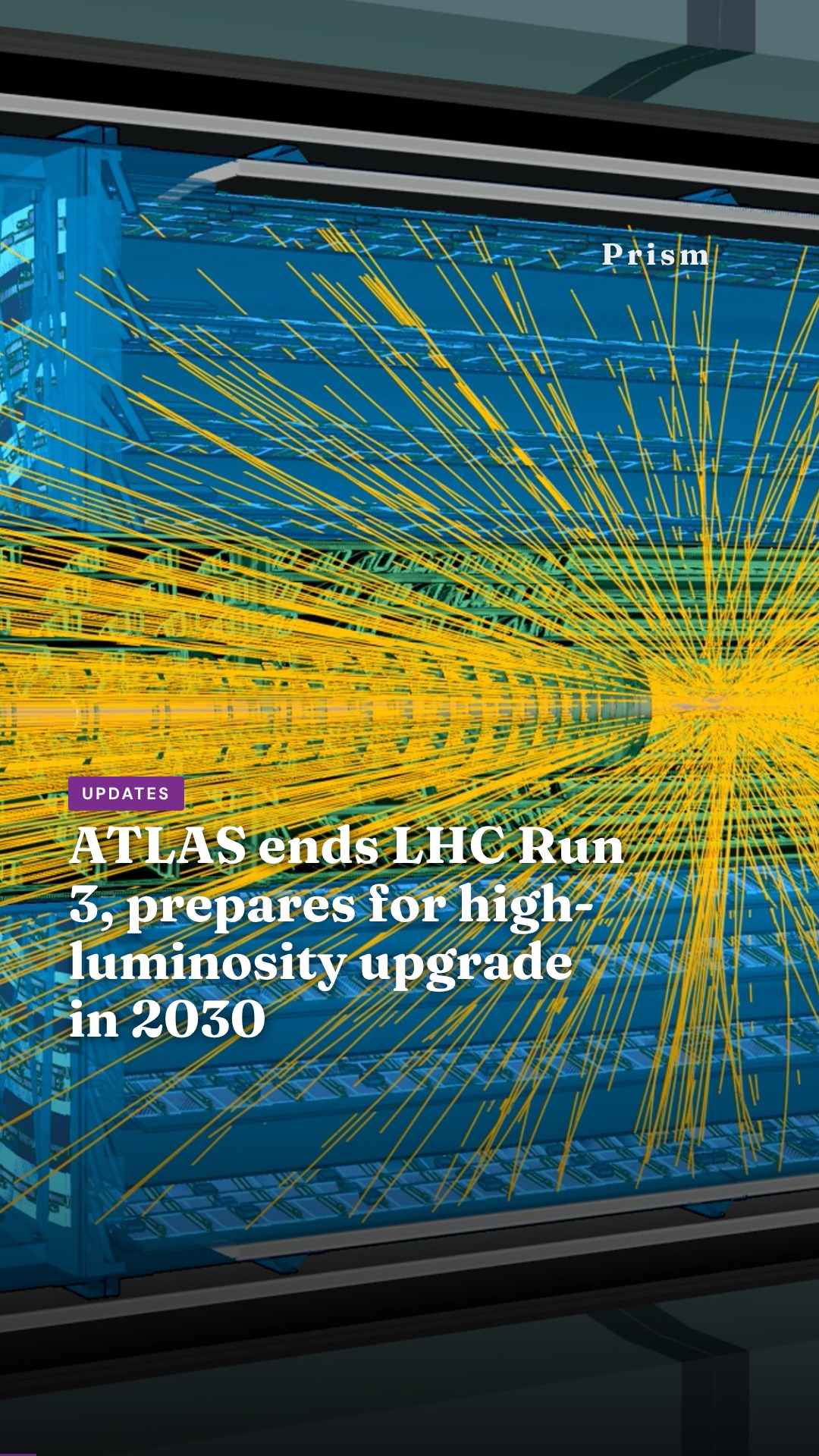 ATLAS ends LHC Run 3, prepares for high-luminosity upgrade in 2030