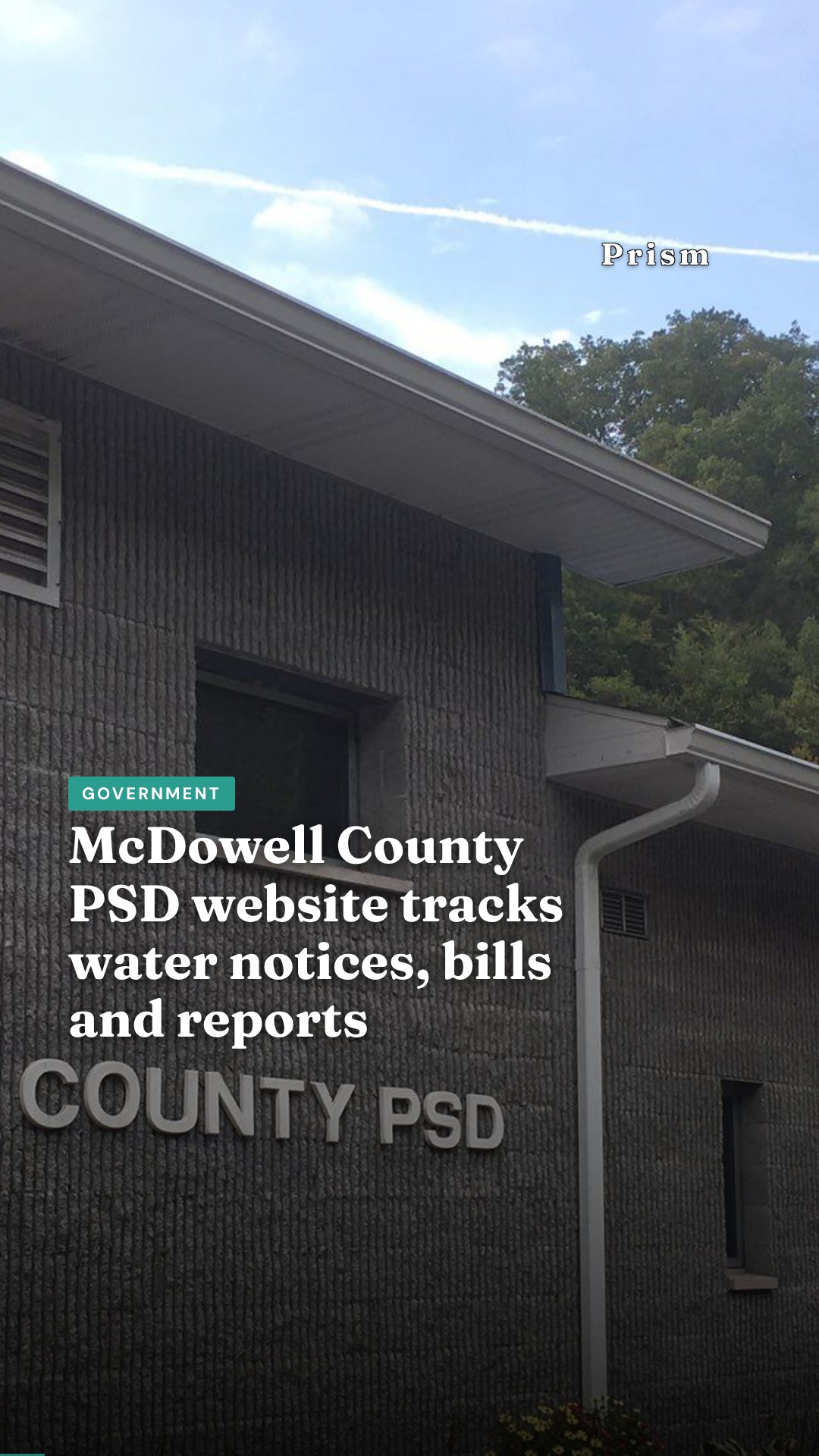McDowell County PSD website tracks water notices, bills and reports
