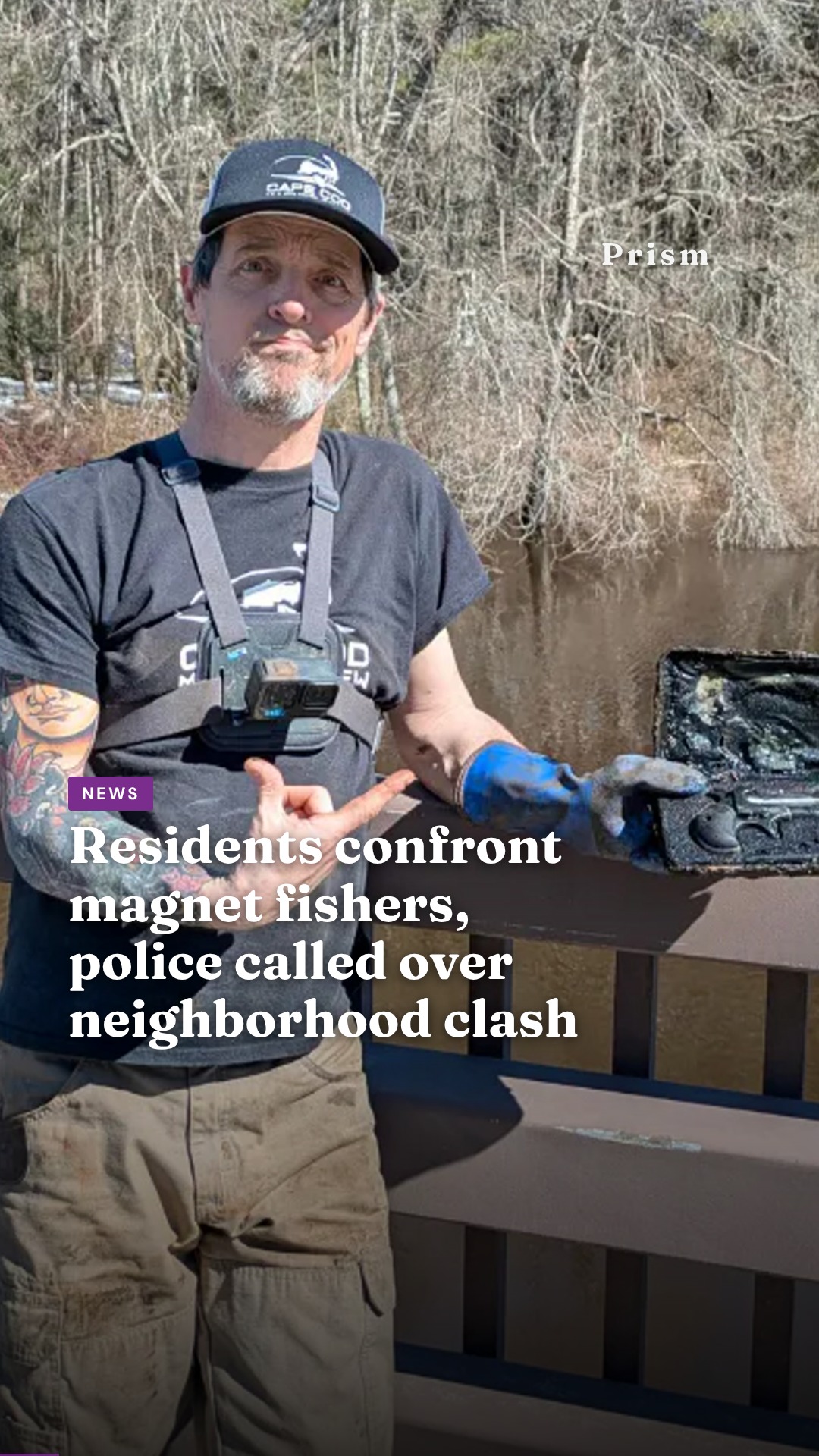 Residents confront magnet fishers, police called over neighborhood clash