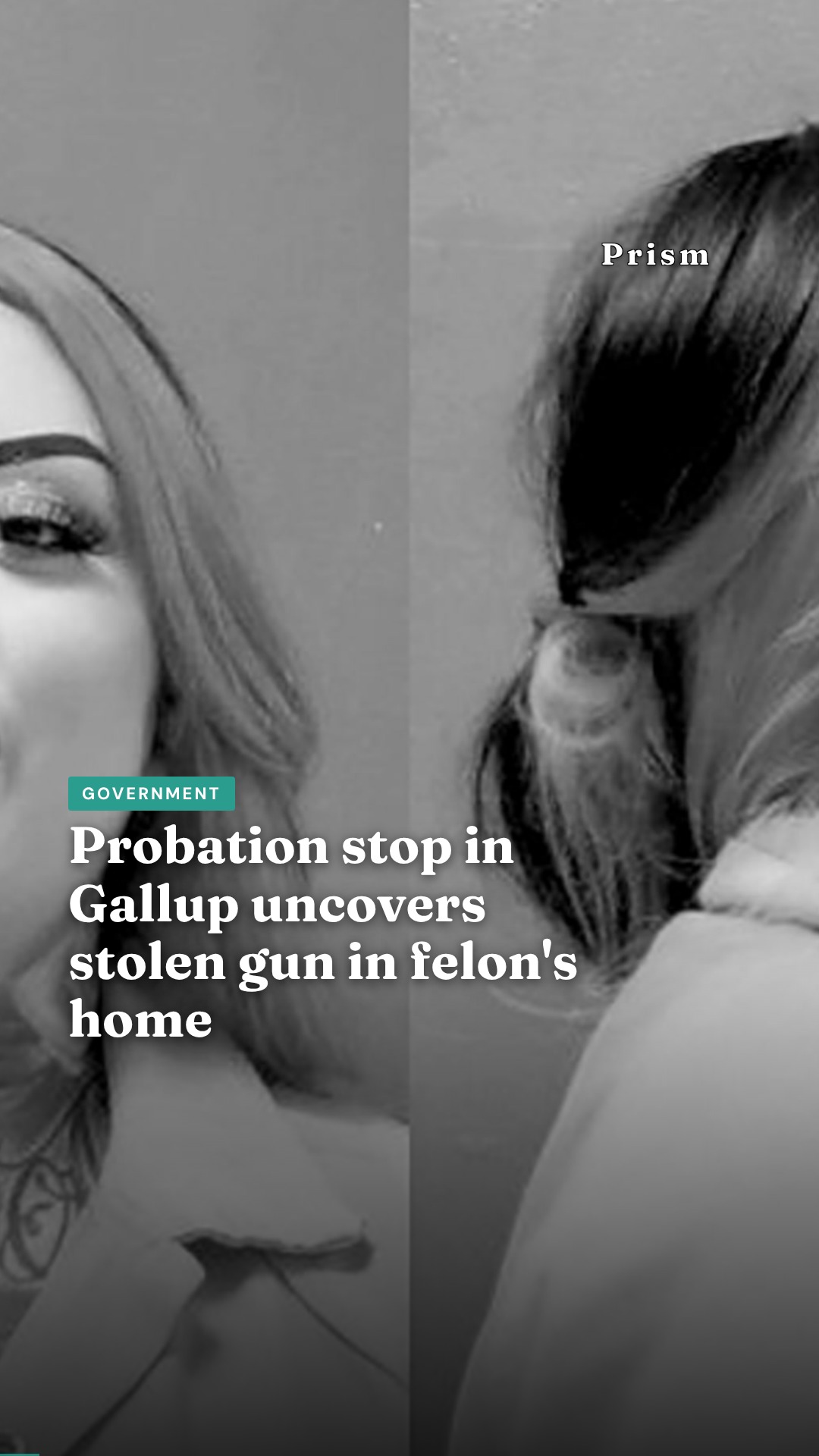 Probation stop in Gallup uncovers stolen gun in felon's home