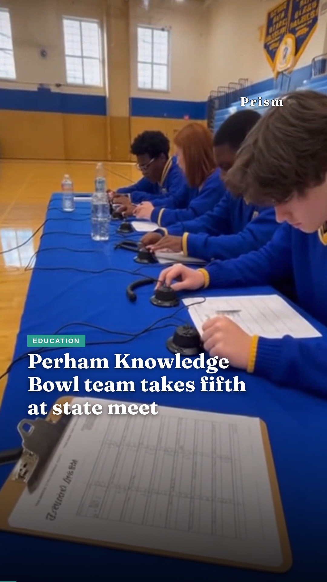Perham Knowledge Bowl team takes fifth at state meet