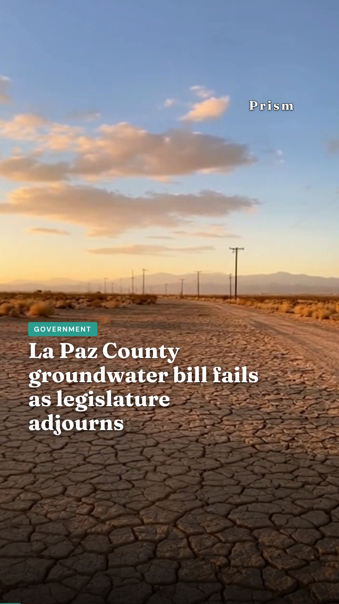 La Paz County groundwater bill fails as legislature adjourns